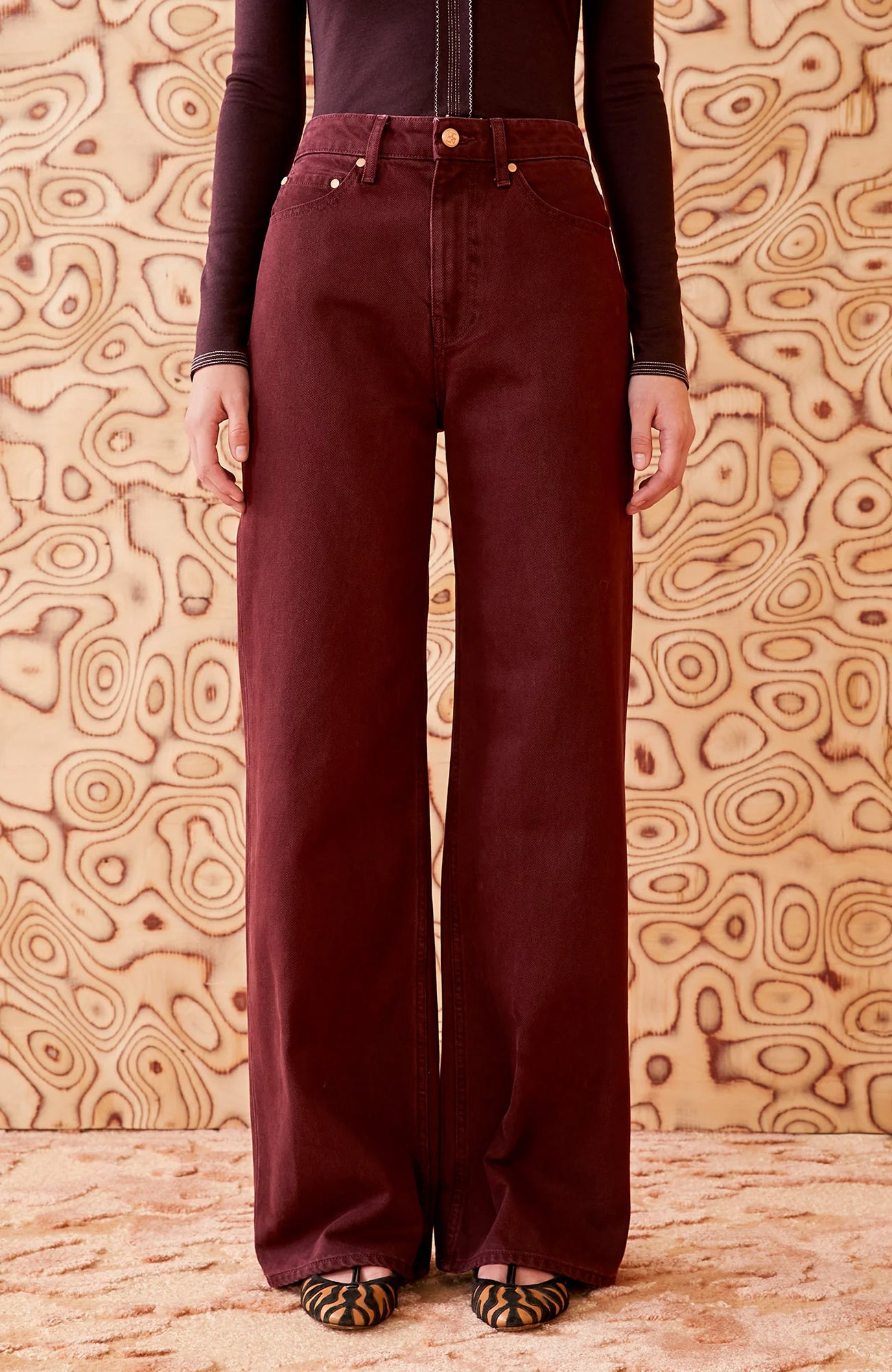 The Willow Jean Claret