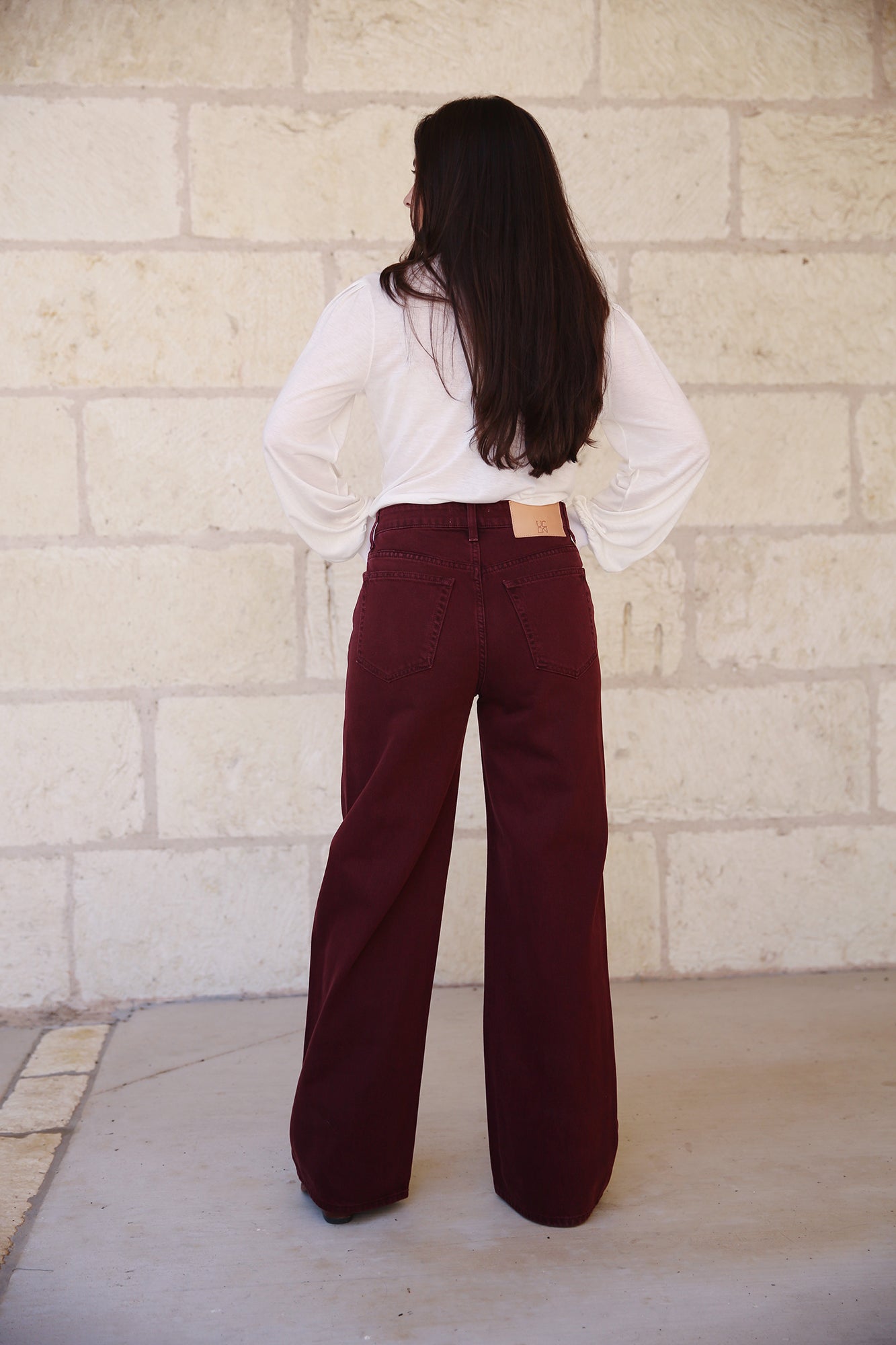 The Willow Jean Claret