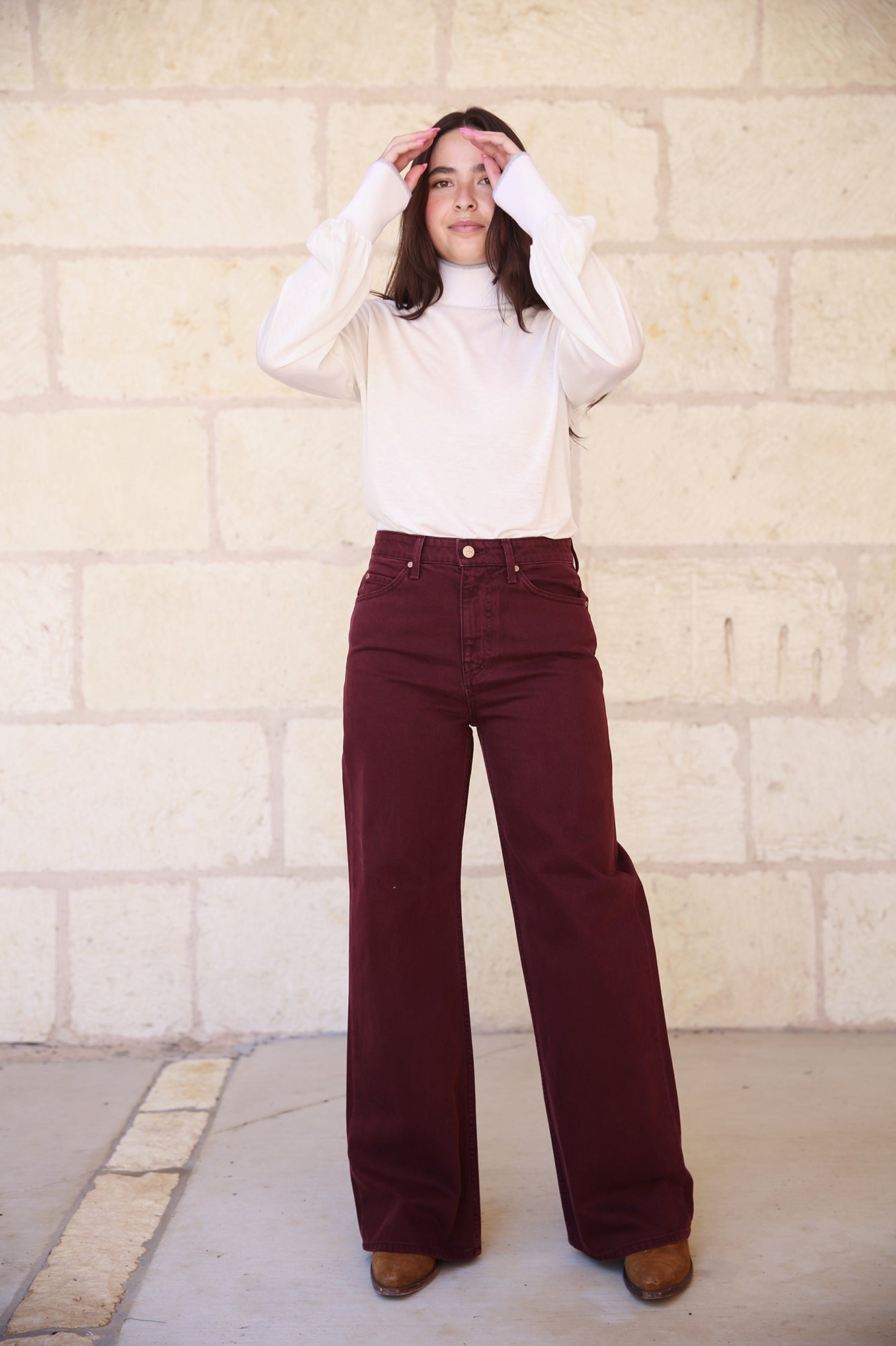 The Willow Jean Claret