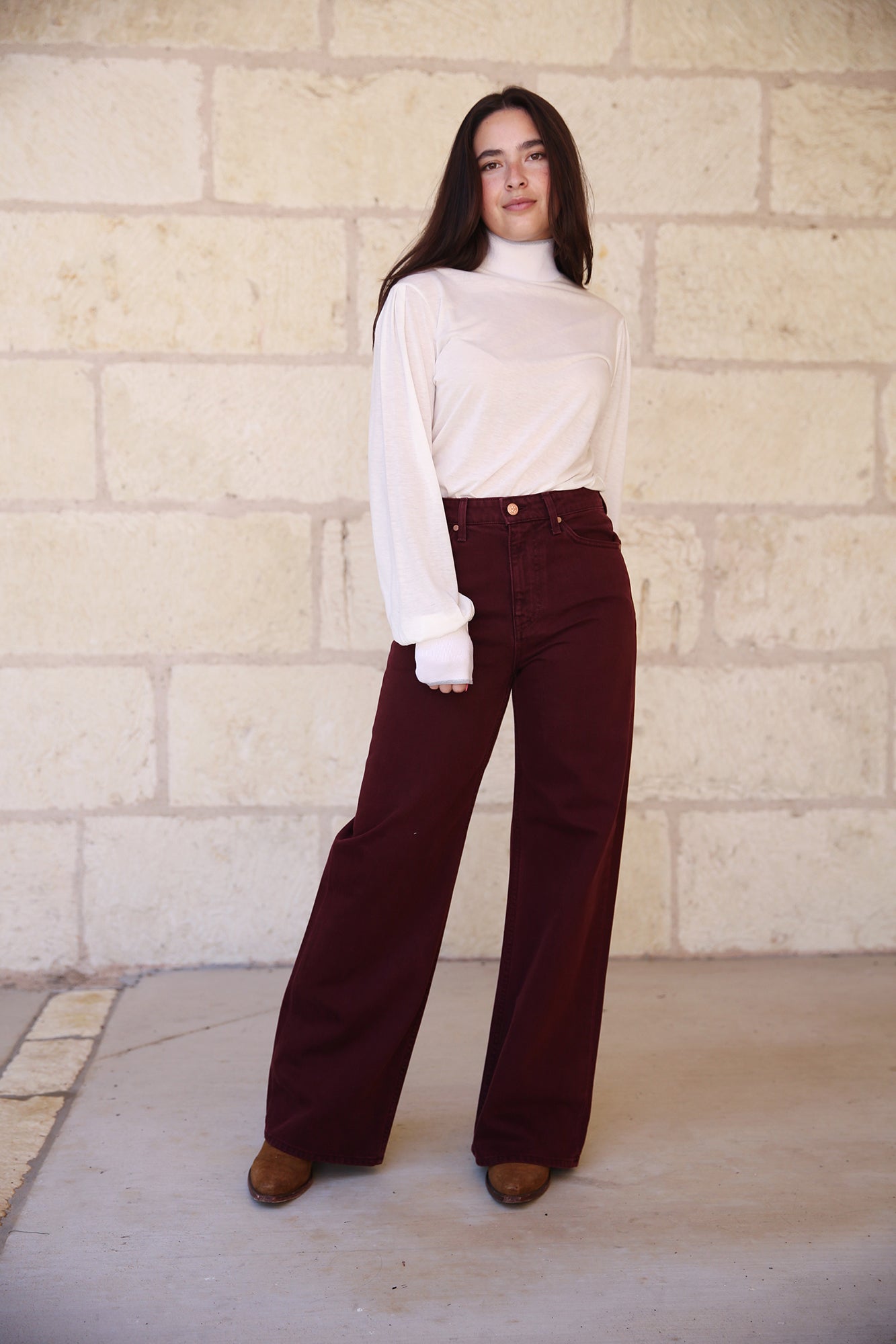 The Willow Jean Claret