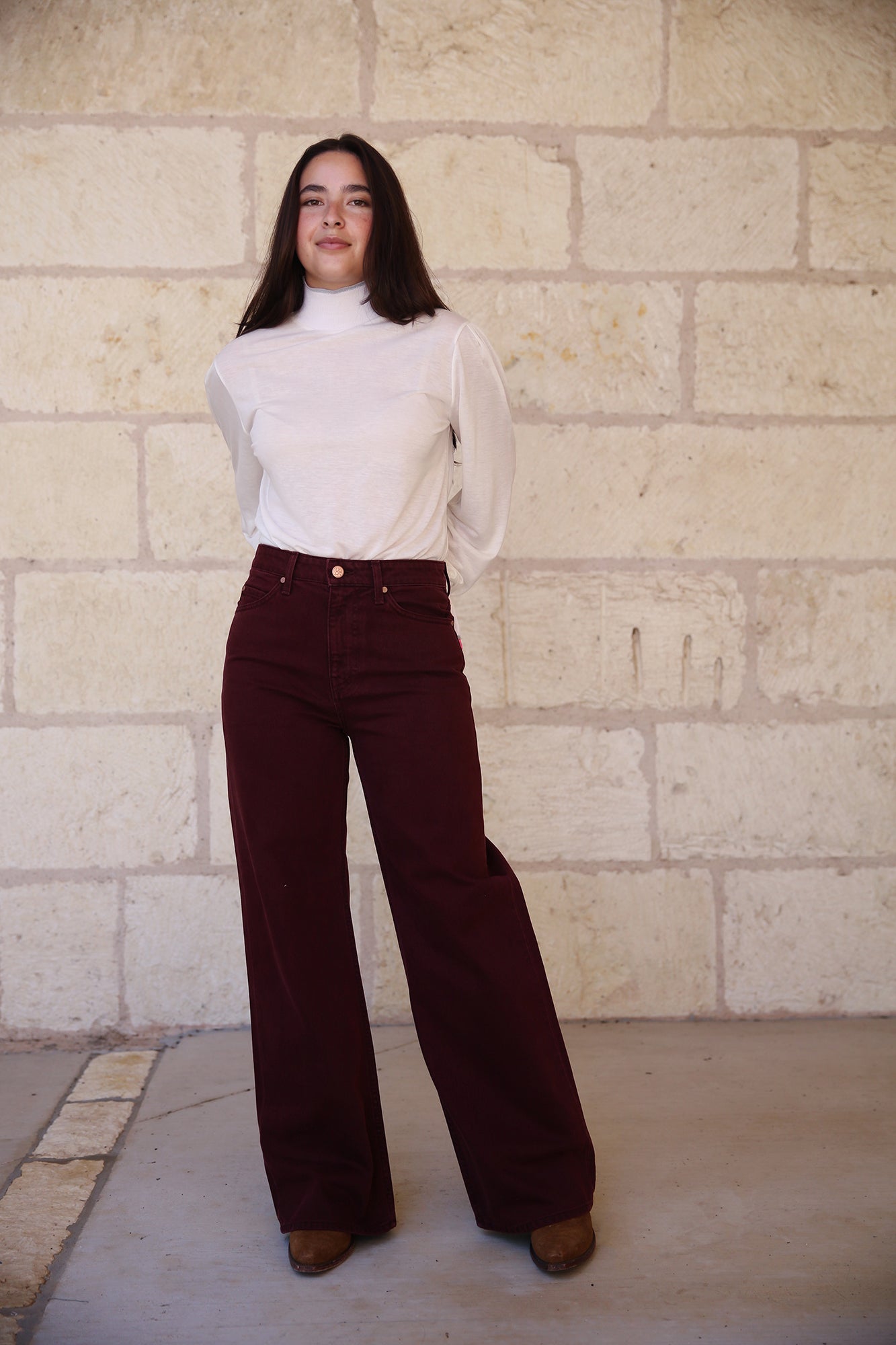 The Willow Jean Claret