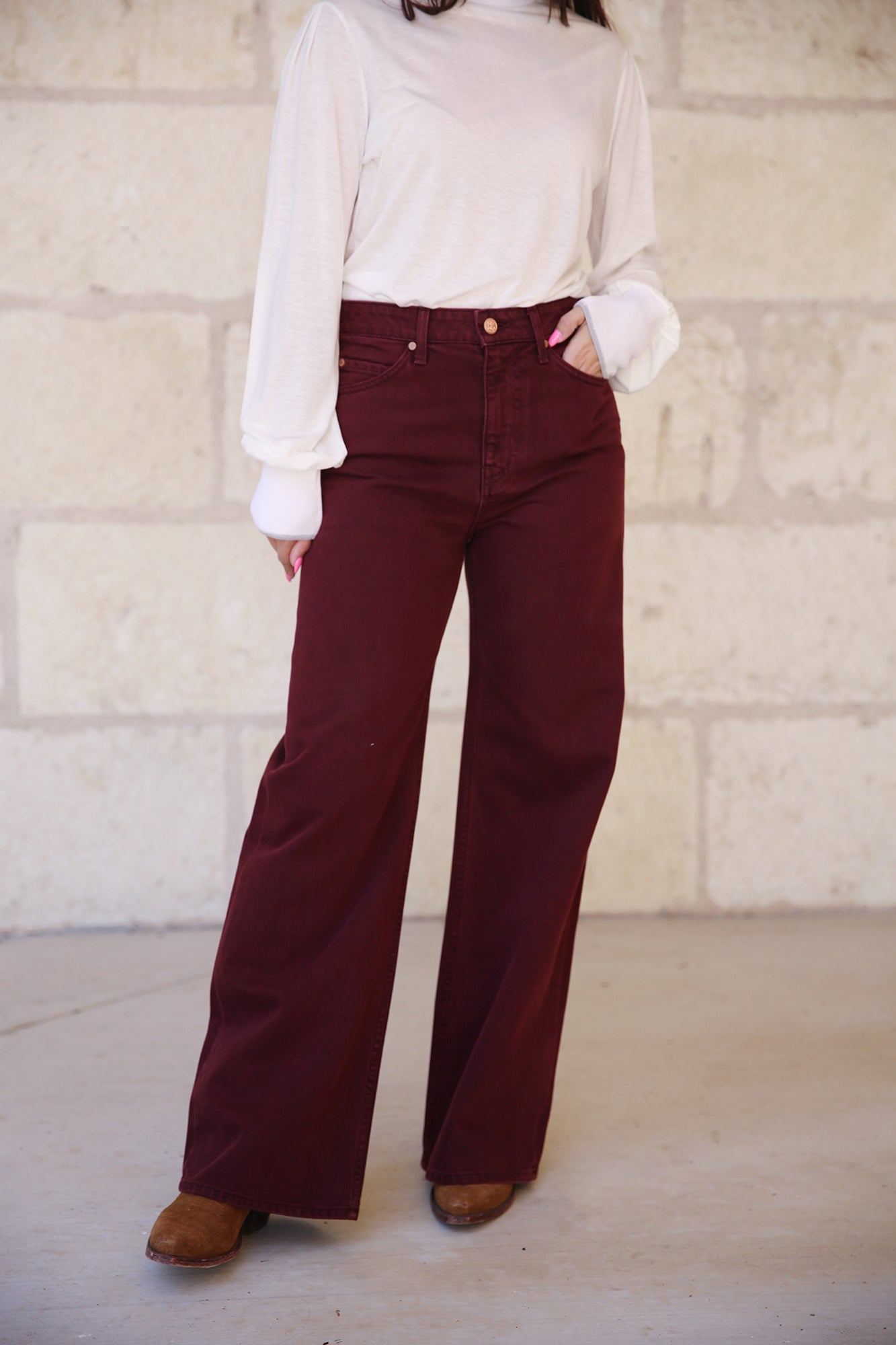 The Willow Jean Claret