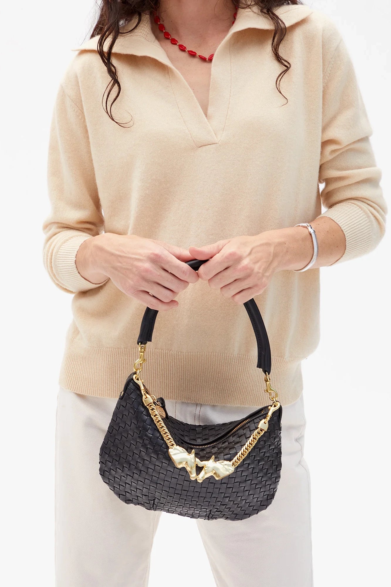 Top Handle Strap Vintage Gold Le Cheval