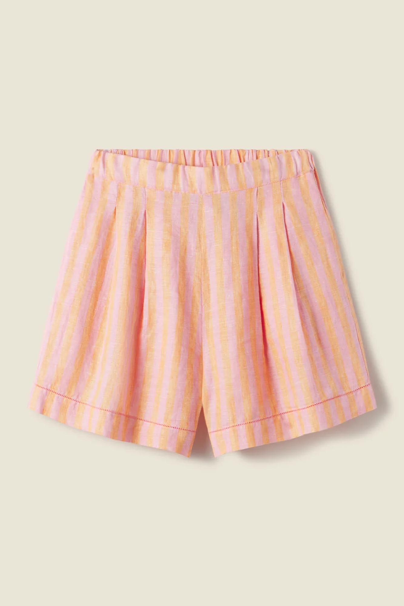Everett Short Creamsicle Stripe