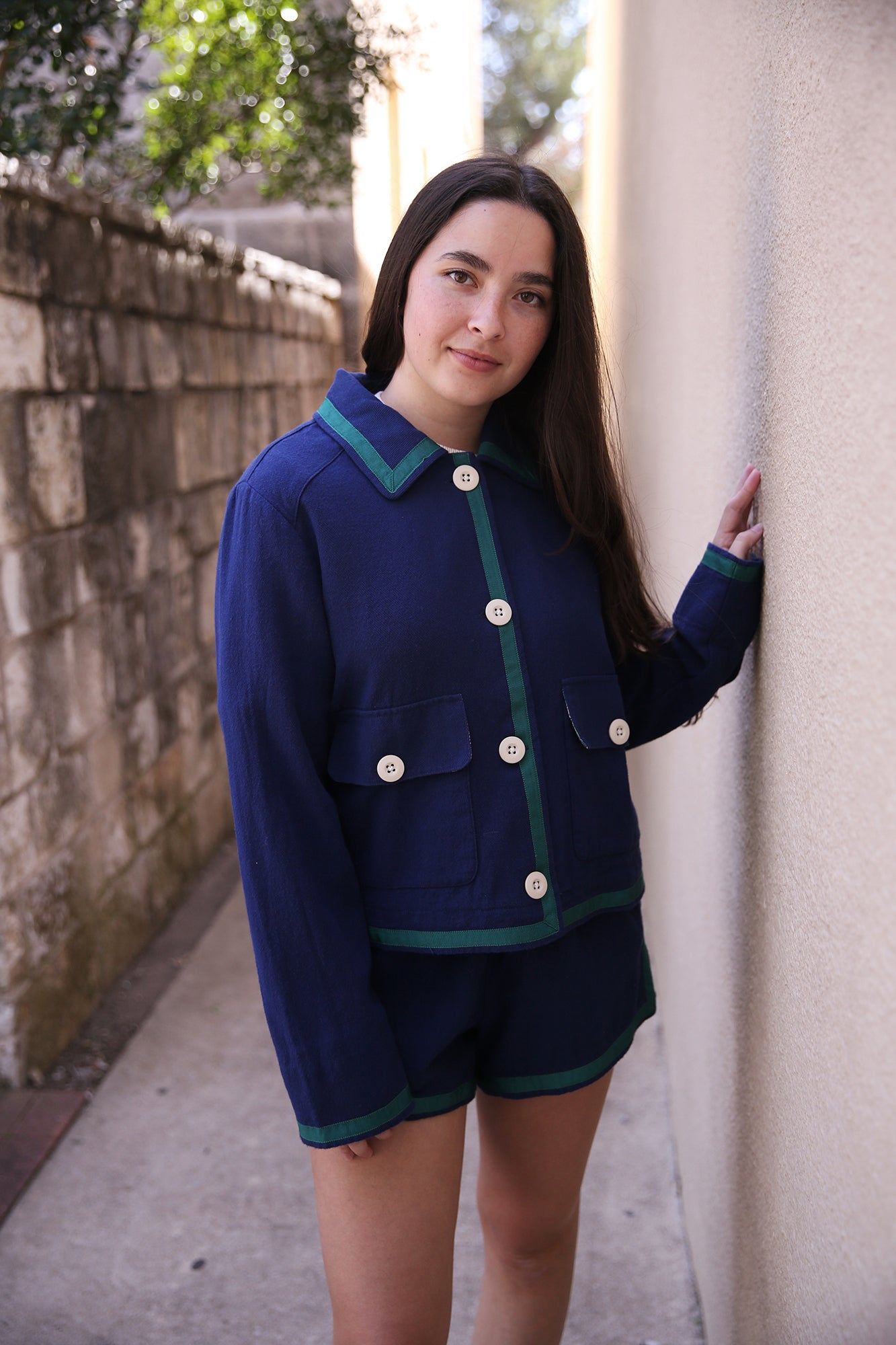 Atlas Jacket Blue Twill