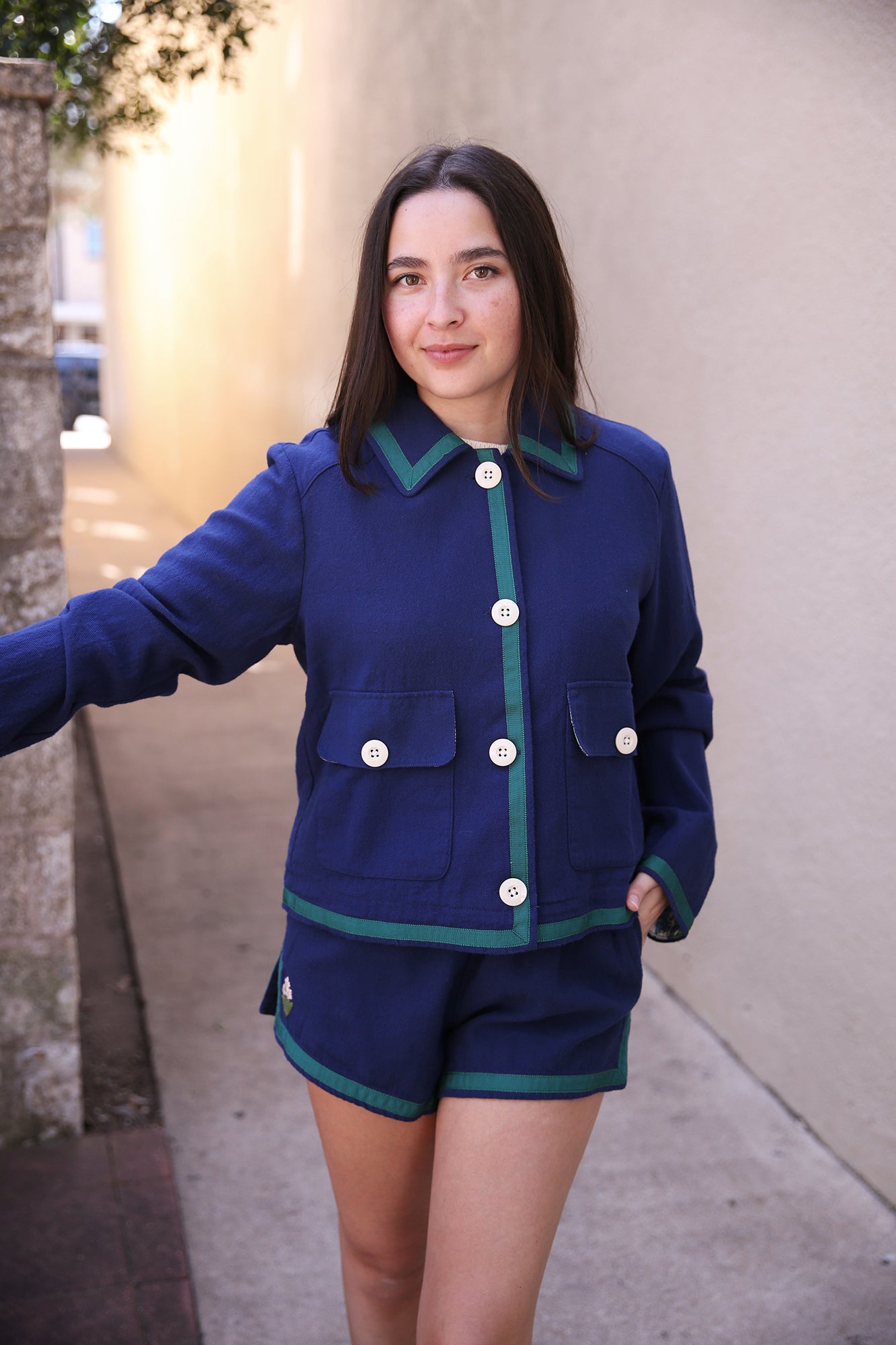 Atlas Jacket Blue Twill