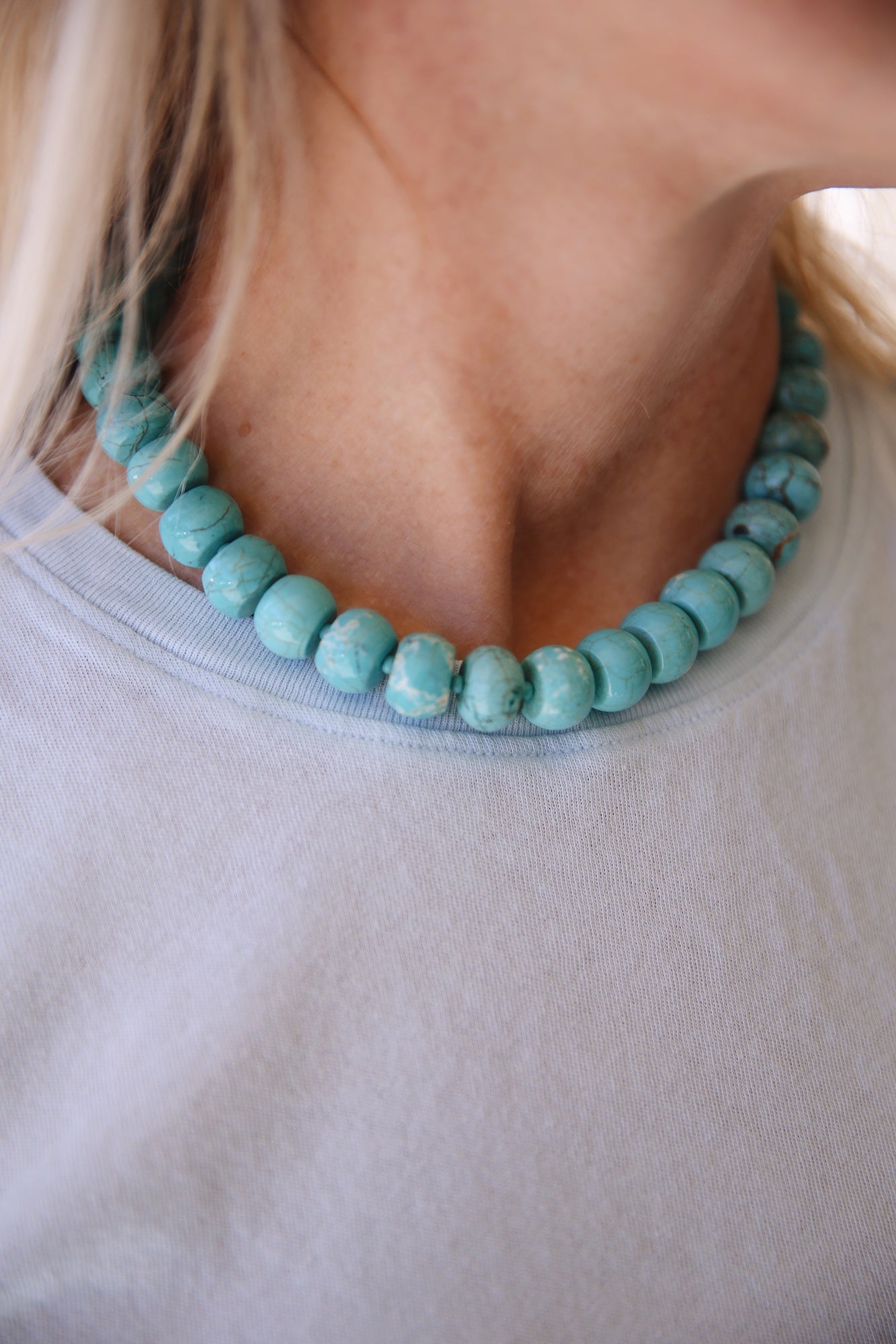 Turqina Necklace Turquoise