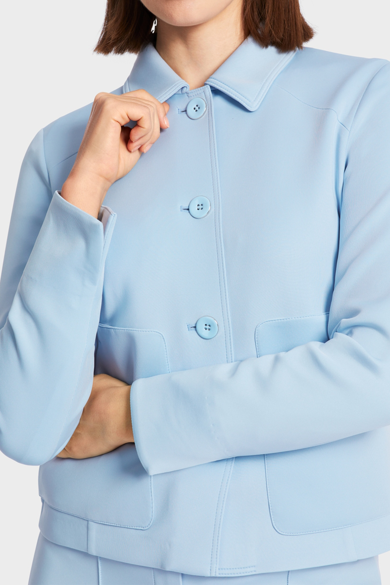 Swan Opera Stretchy Short Jacket