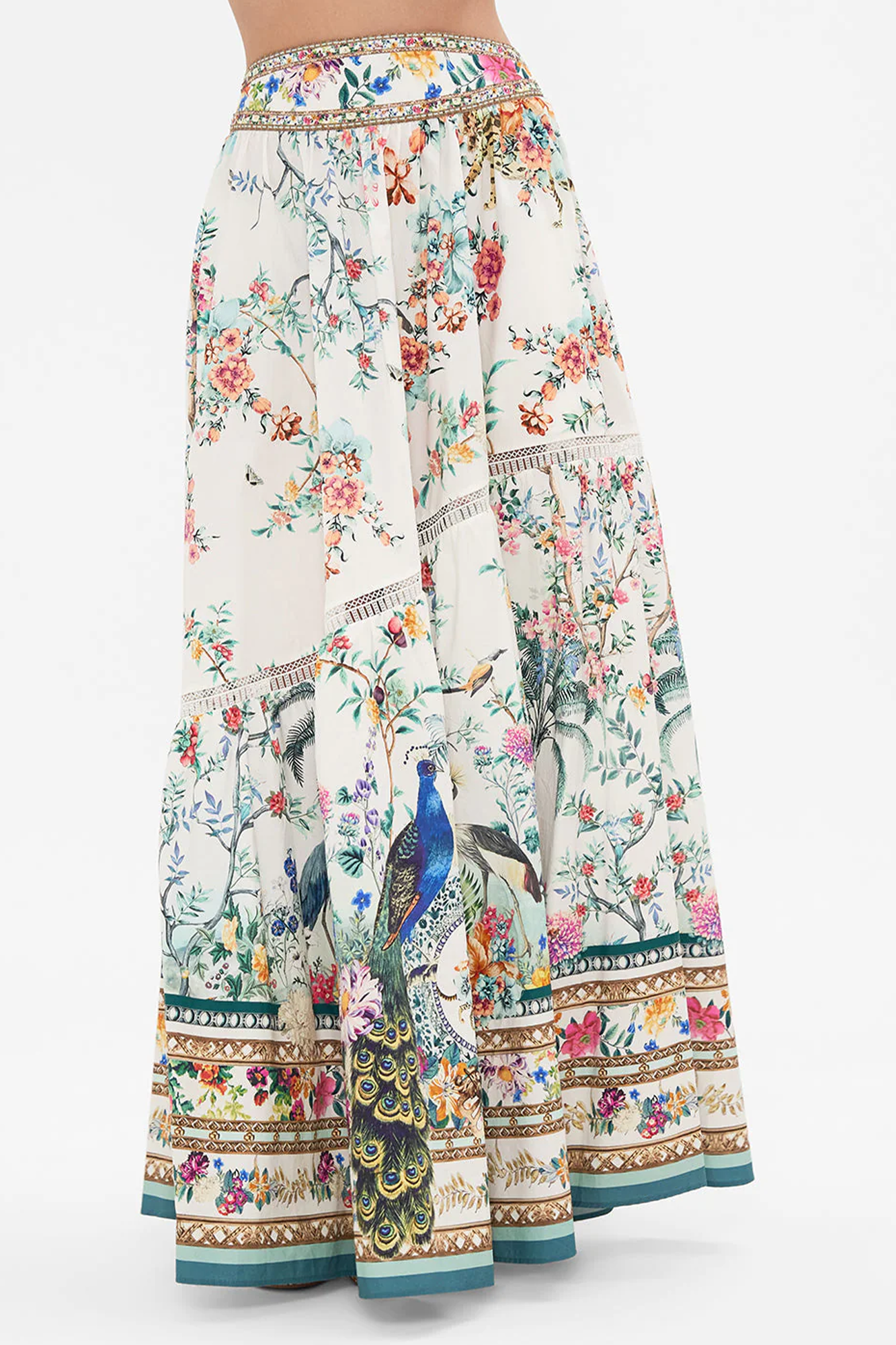 Skirt With Shaped Seam