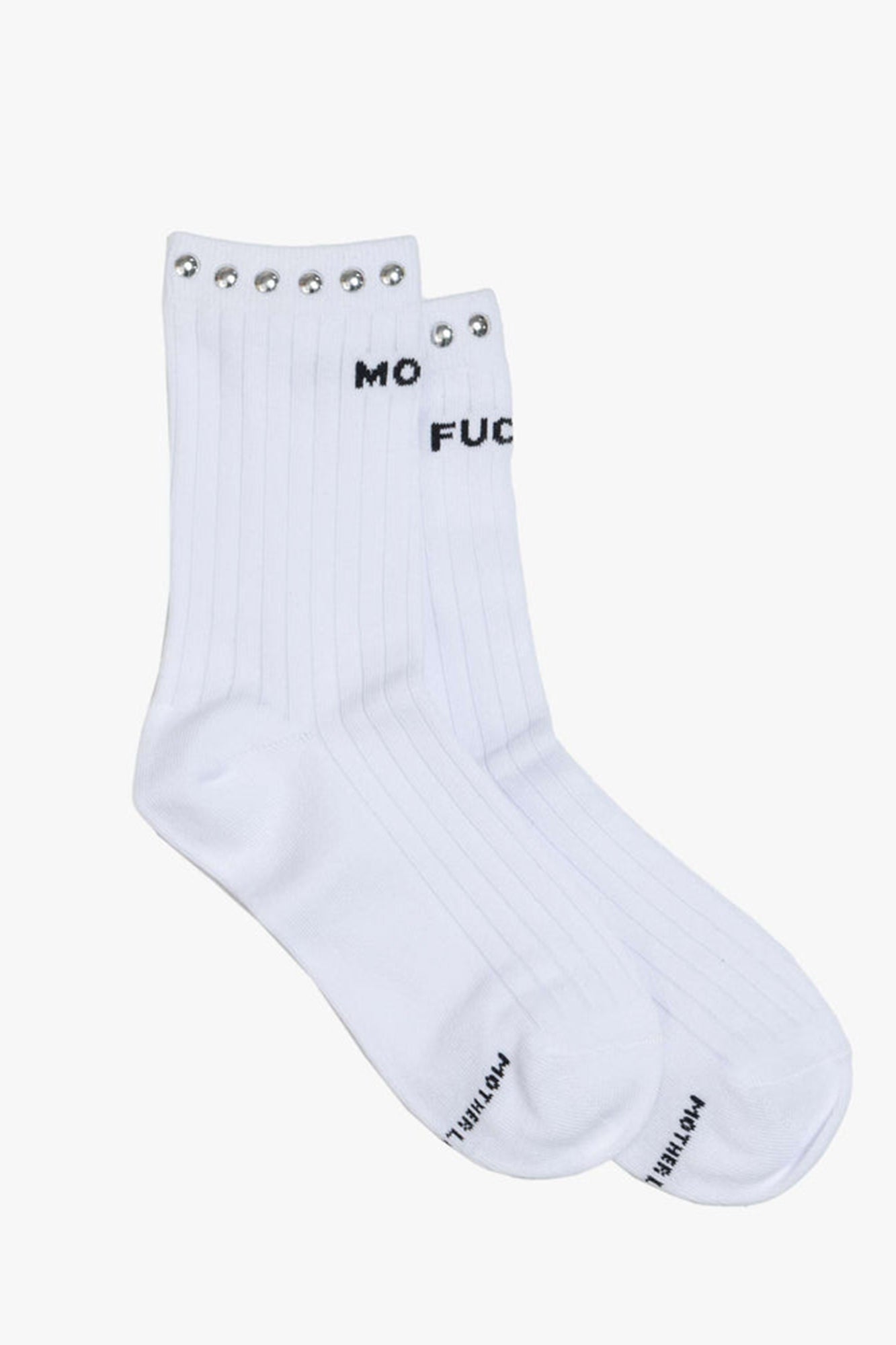 The Half Step White Studded