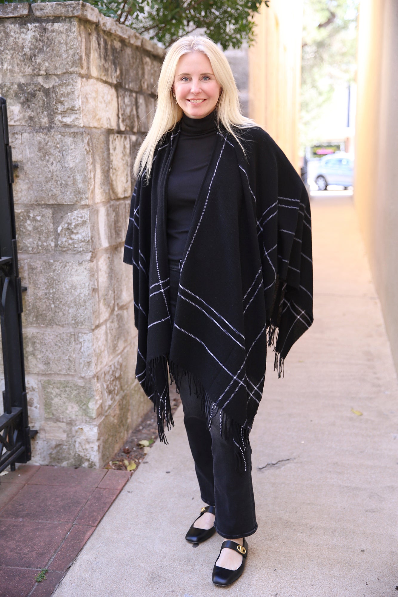 Wool Twill Graph Serape