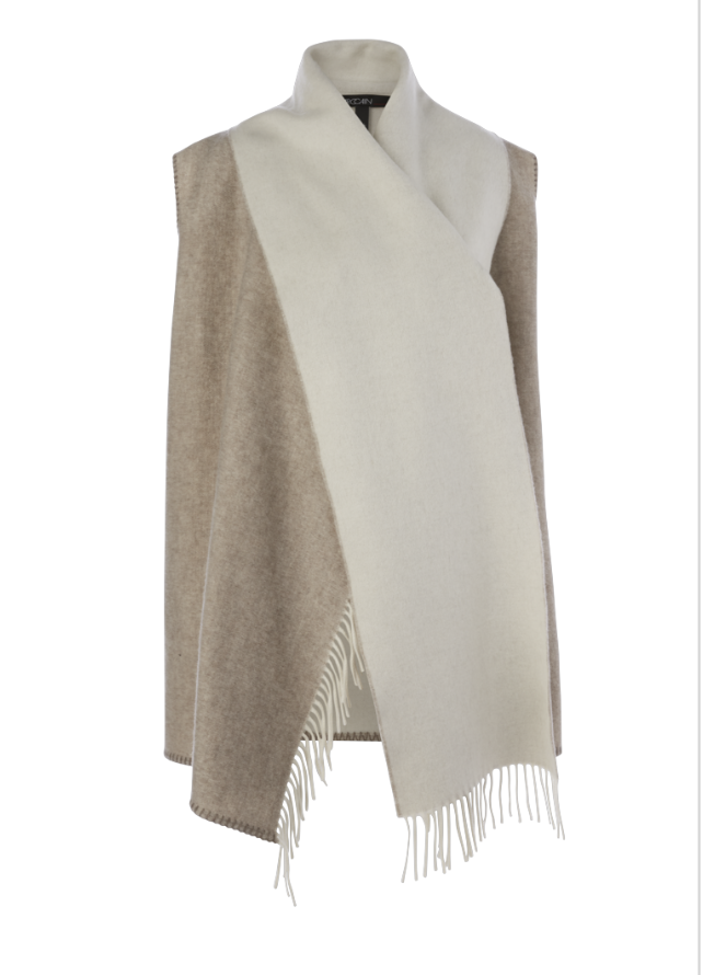 Out Of The Woods Oversized Vest Rafia Melange