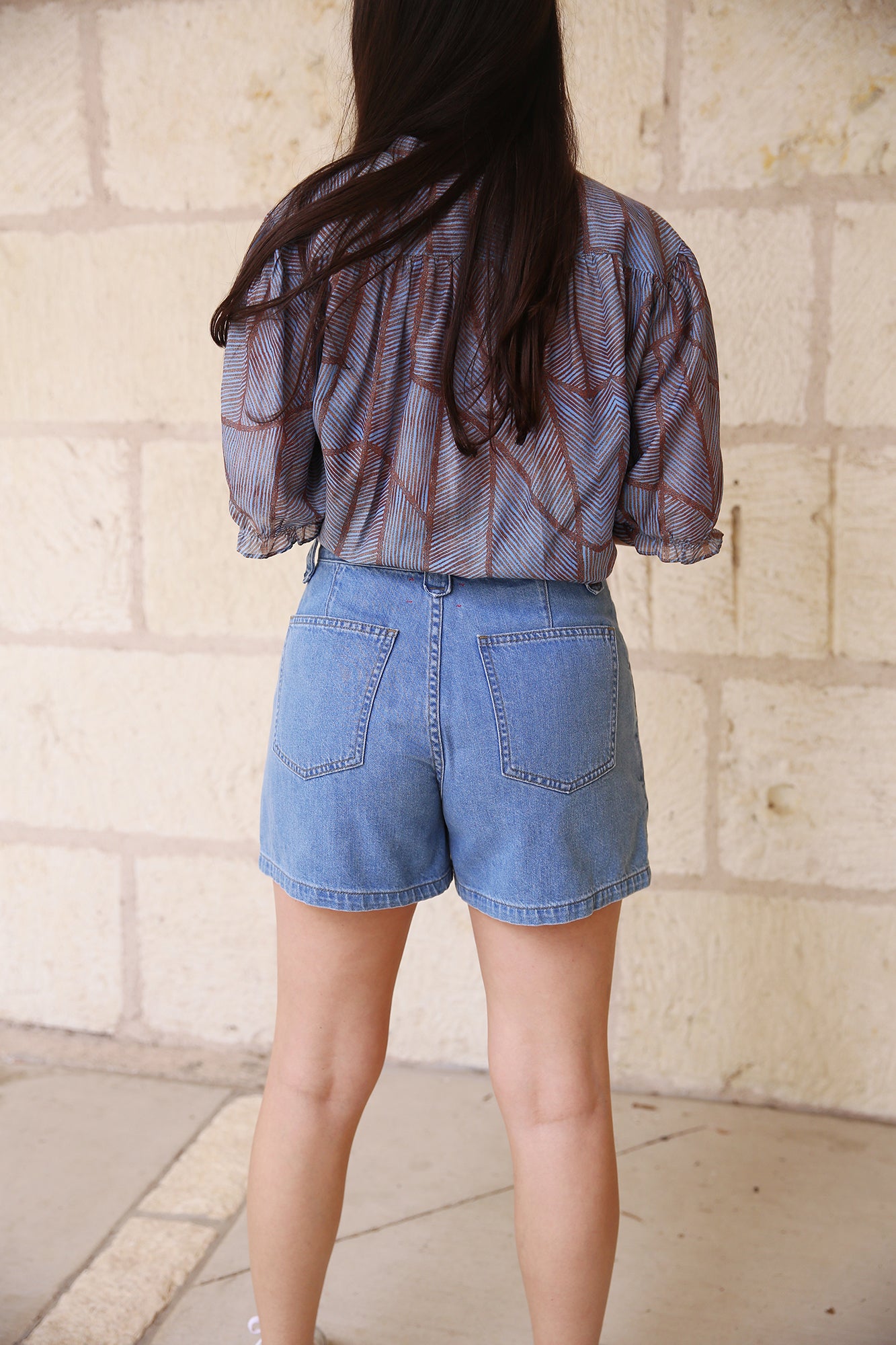 Dez Denim Short Mid Blue