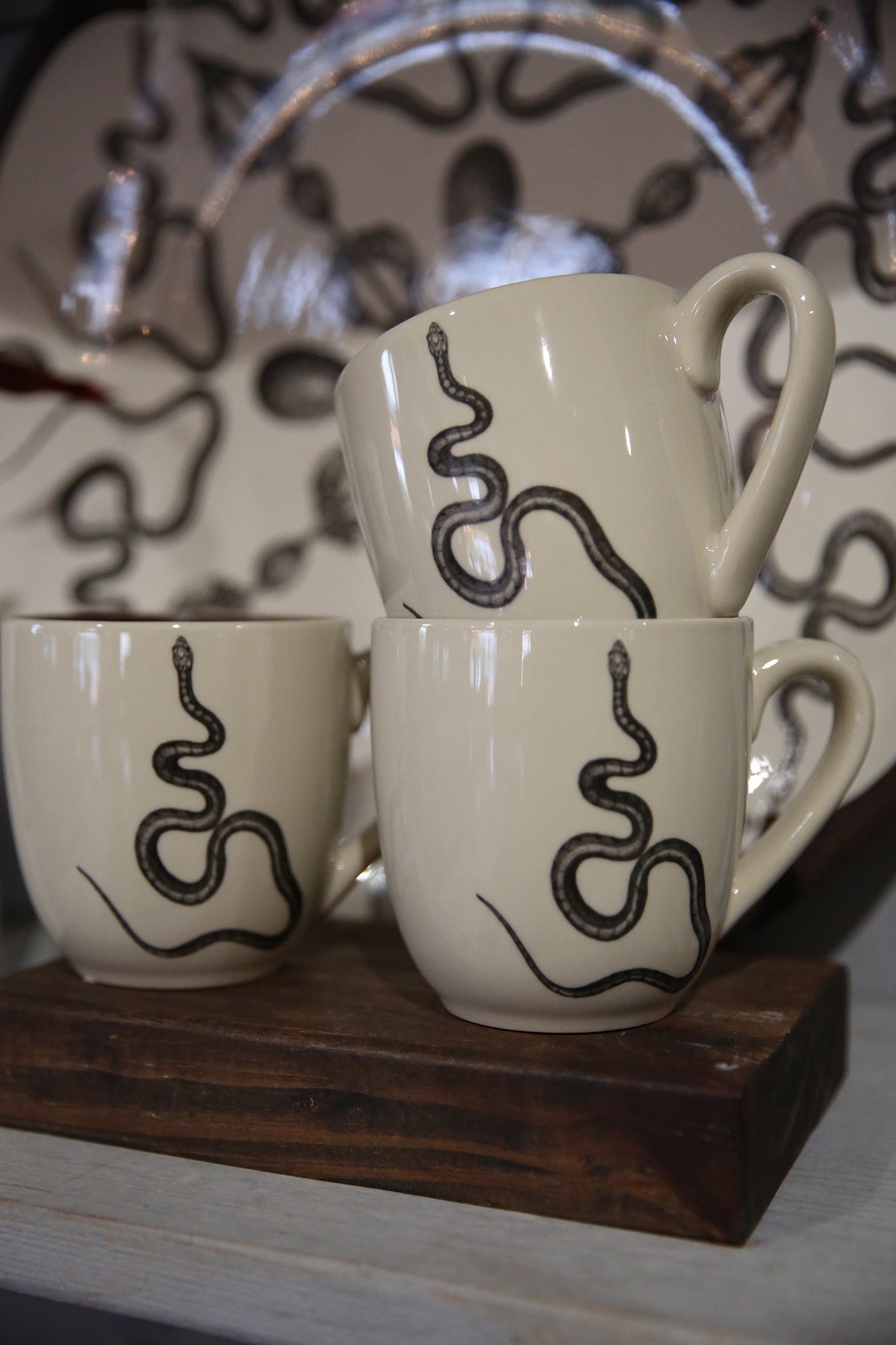 ZINDEL Mug Texas Rat Snake - Brown