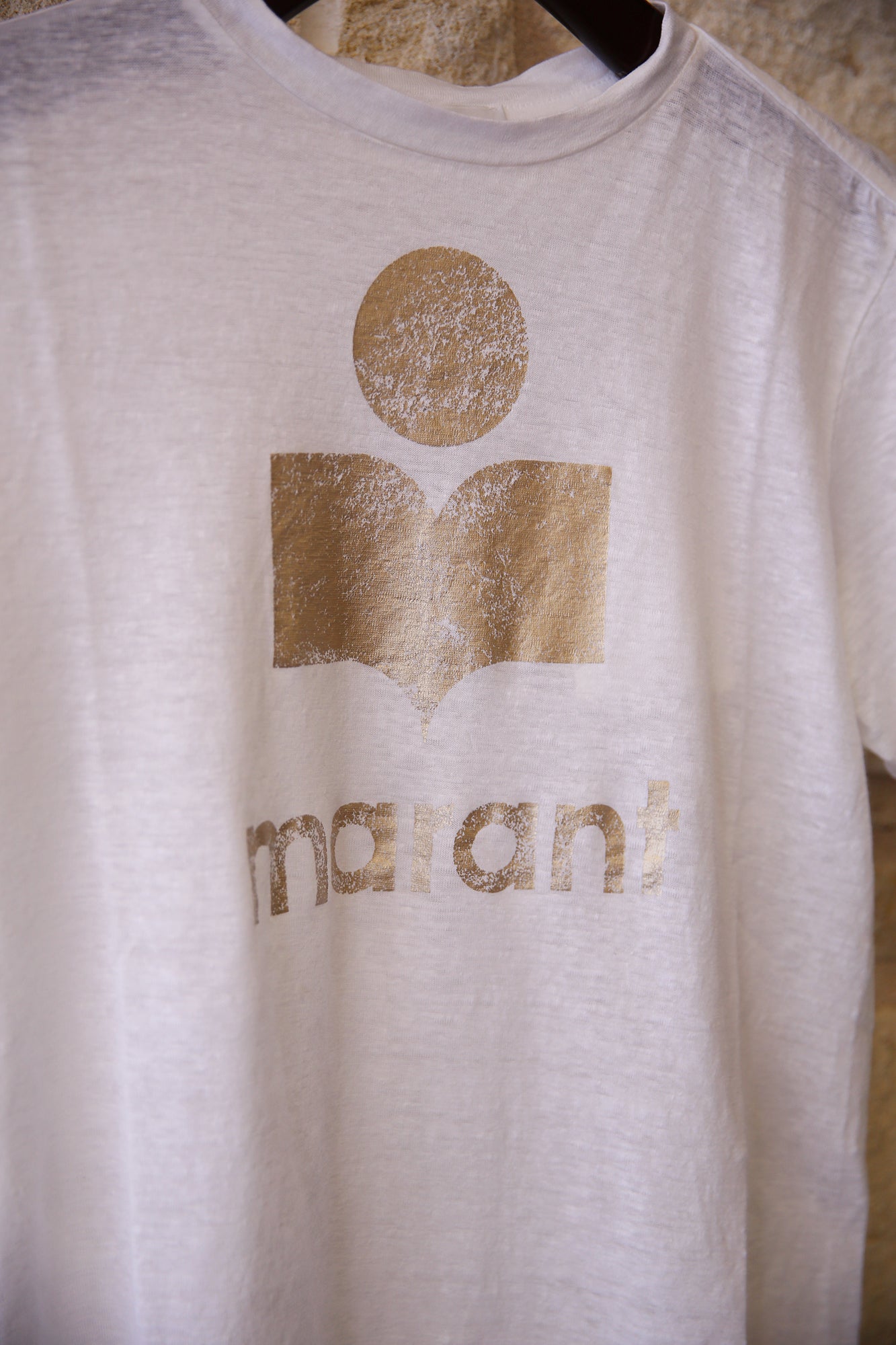 Zewel Linen T-Shirt With Logo