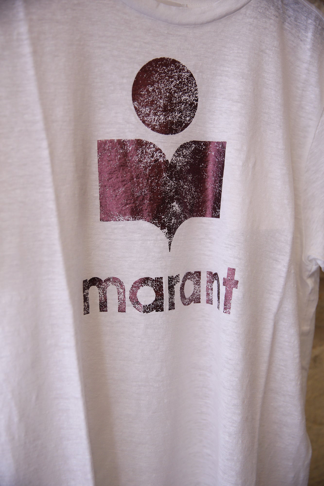 Zewel Linen T-Shirt With Logo