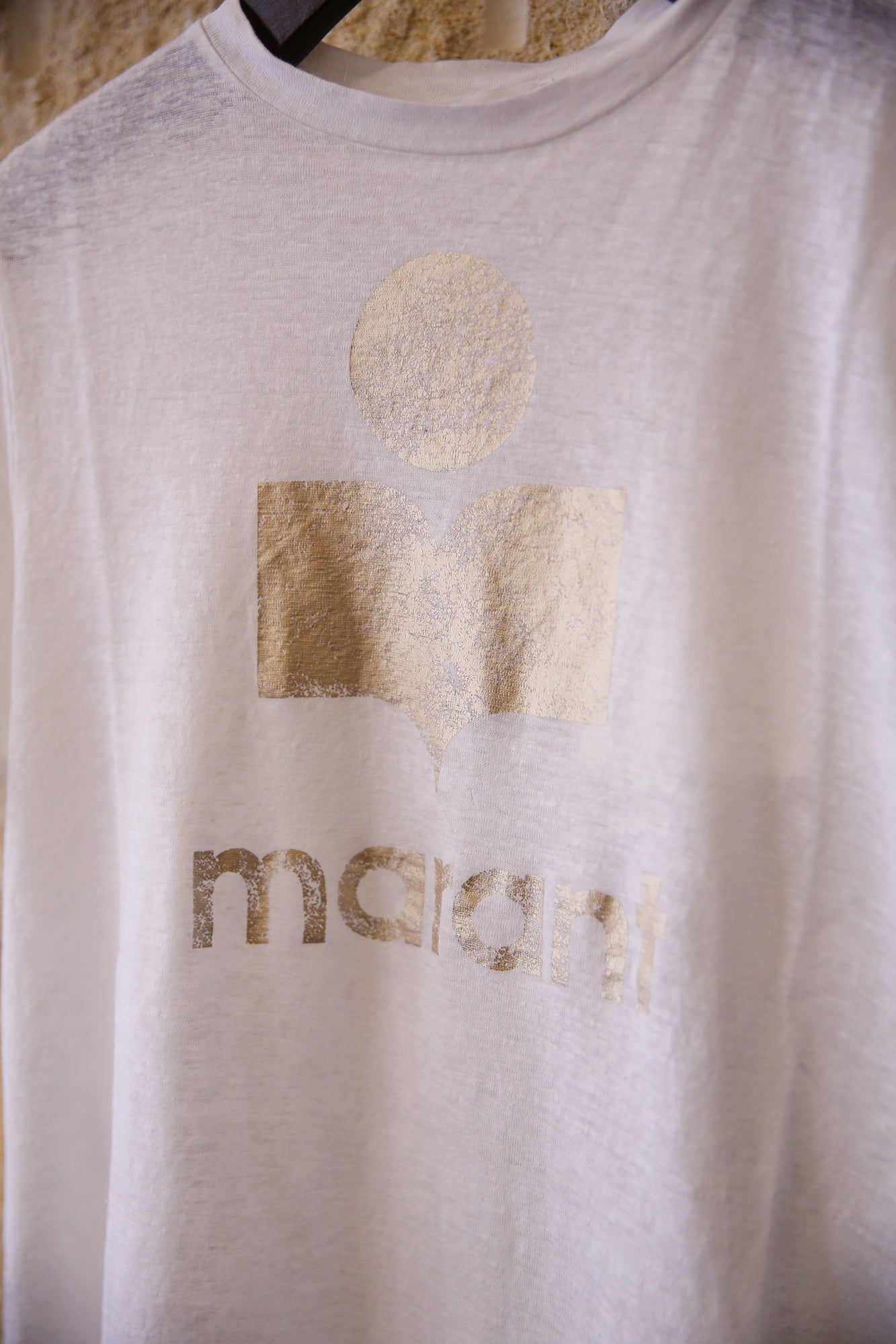 Zewel Linen T-Shirt With Logo