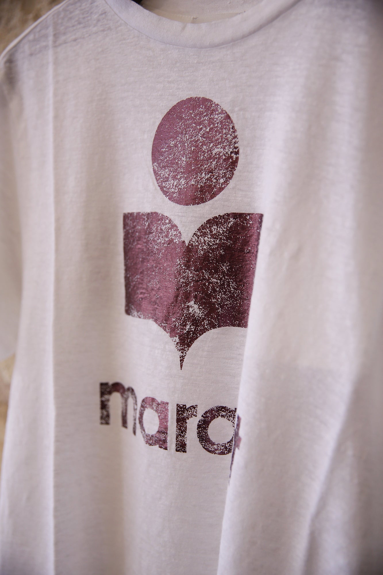 Zewel Linen T-Shirt With Logo