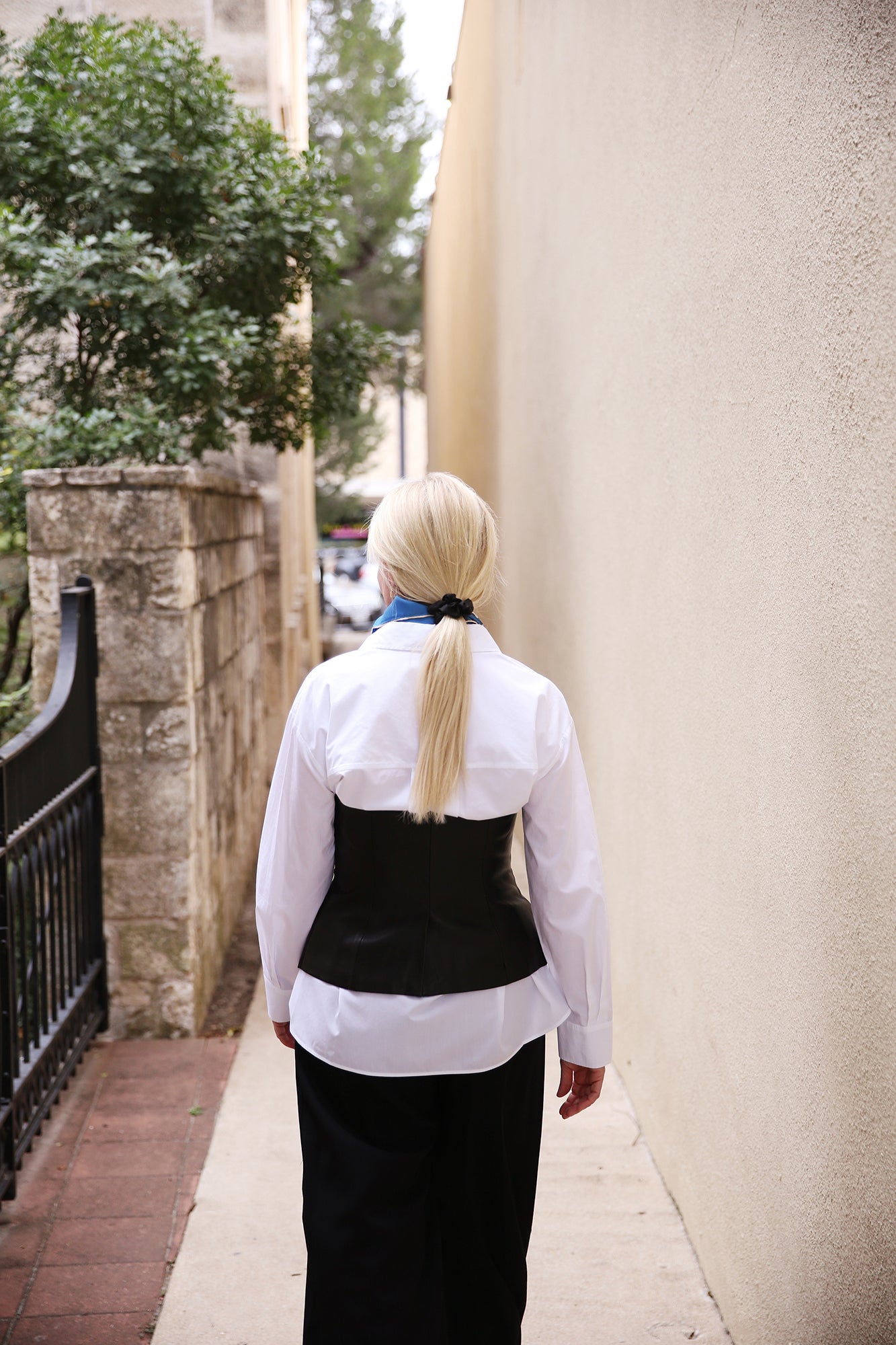Zip It! Shirt With Button Up Sleeves White