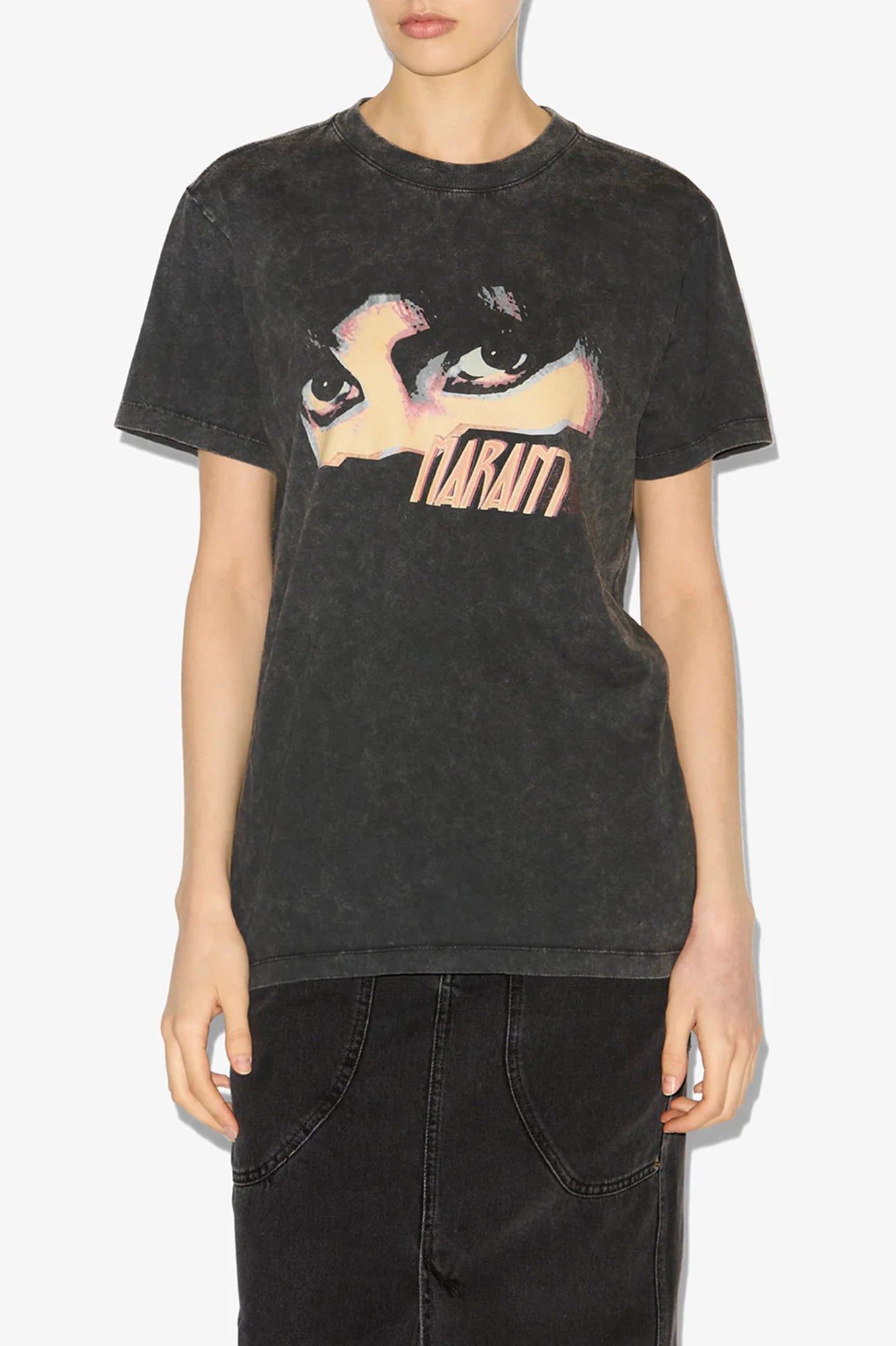Zoeline Printed Cotton T-Shirt