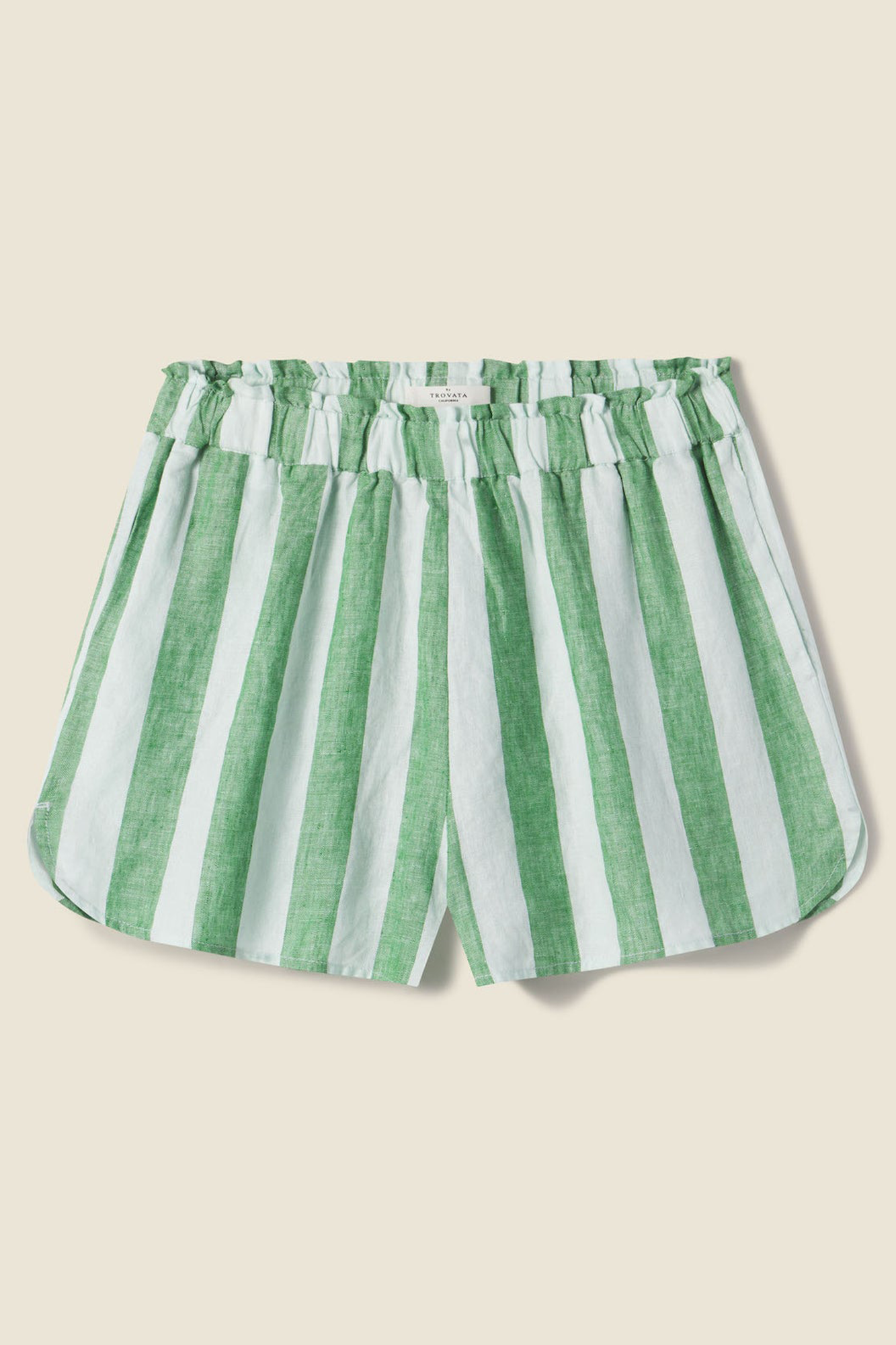 Lucy Short Aloe Stripe