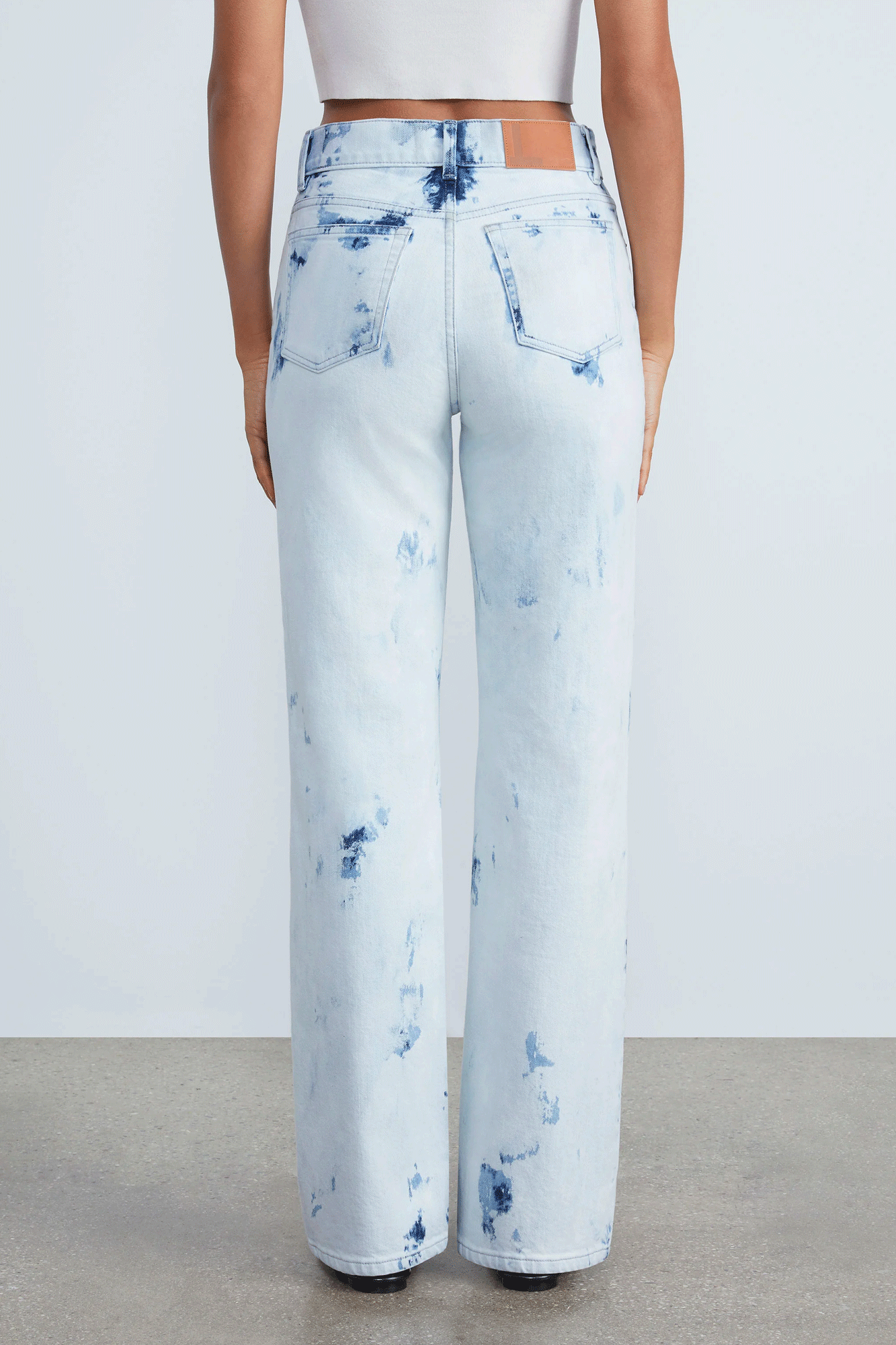 York Jean in Shibori Ink