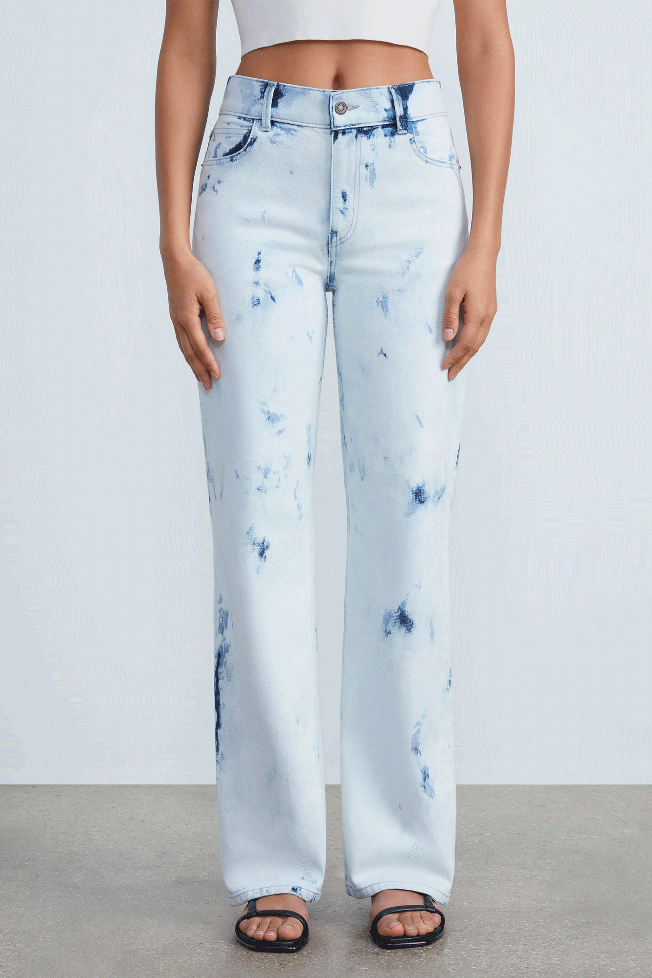 York Jean in Shibori Ink
