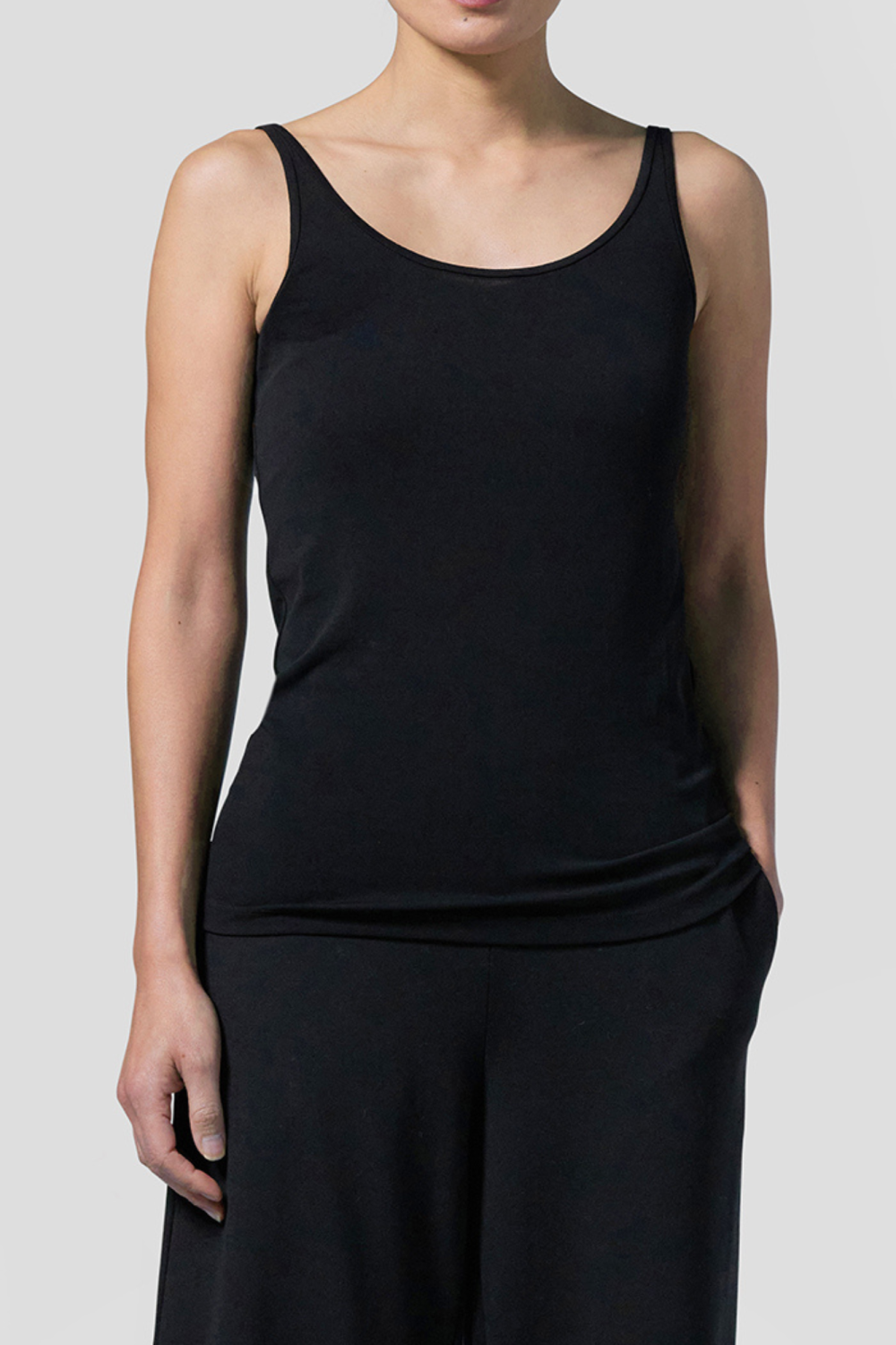 Scoop Neck Slim Tank