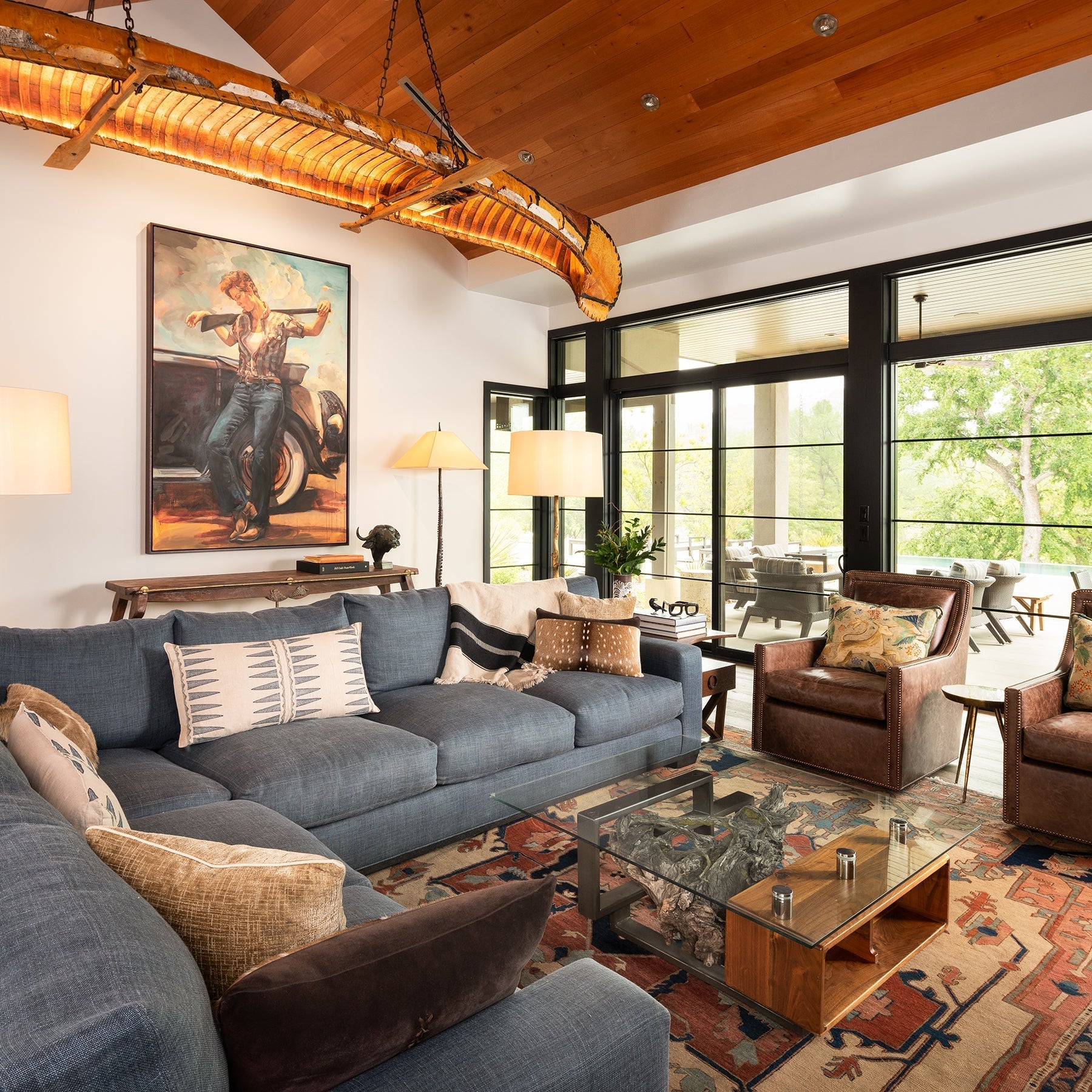 Interior Design & Curation · Hunt, Texas, Hunt House