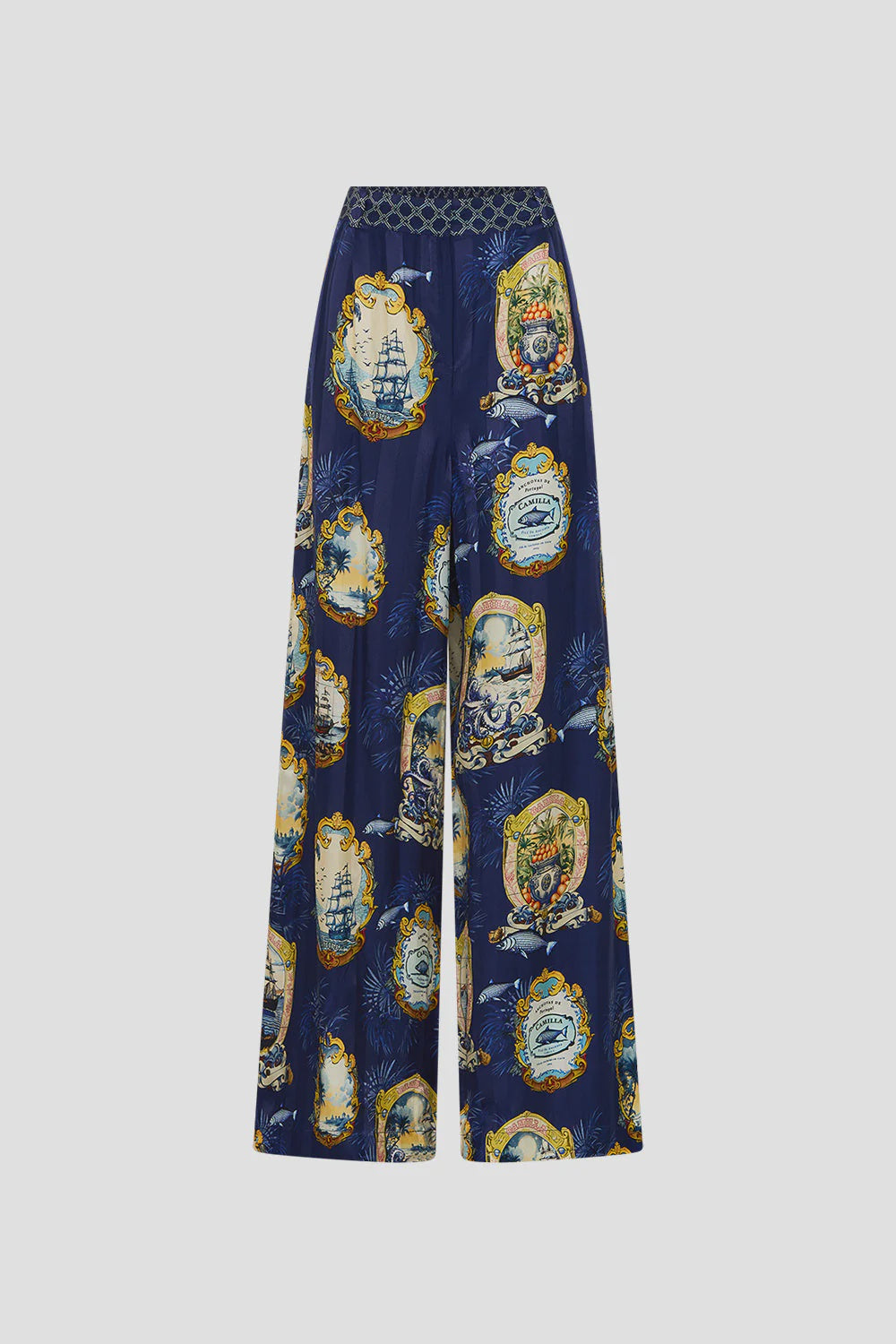 Wide Leg Waisted Pant Song Of Saint Anthony