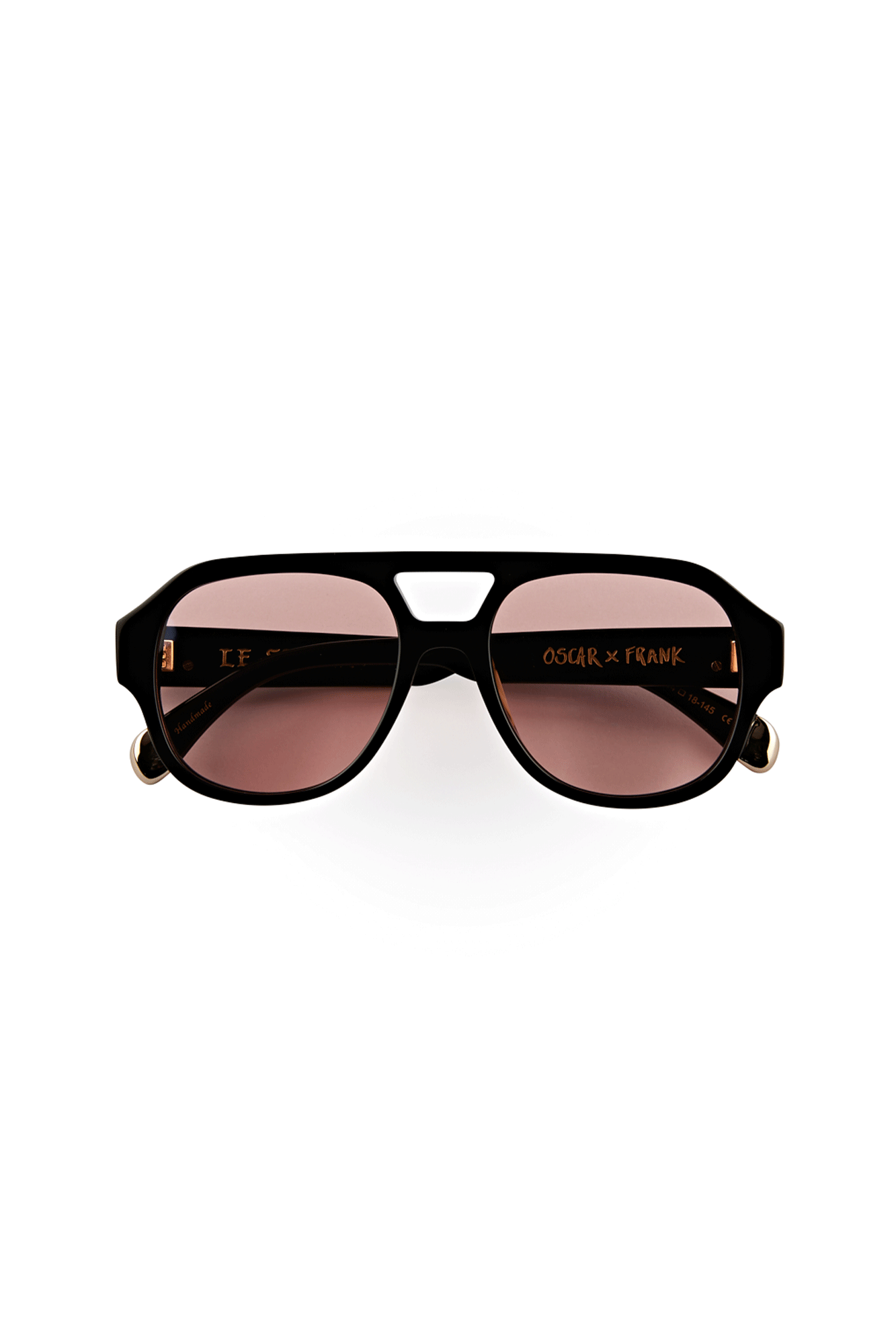 Le Style  Gloss Black - Pink Lens