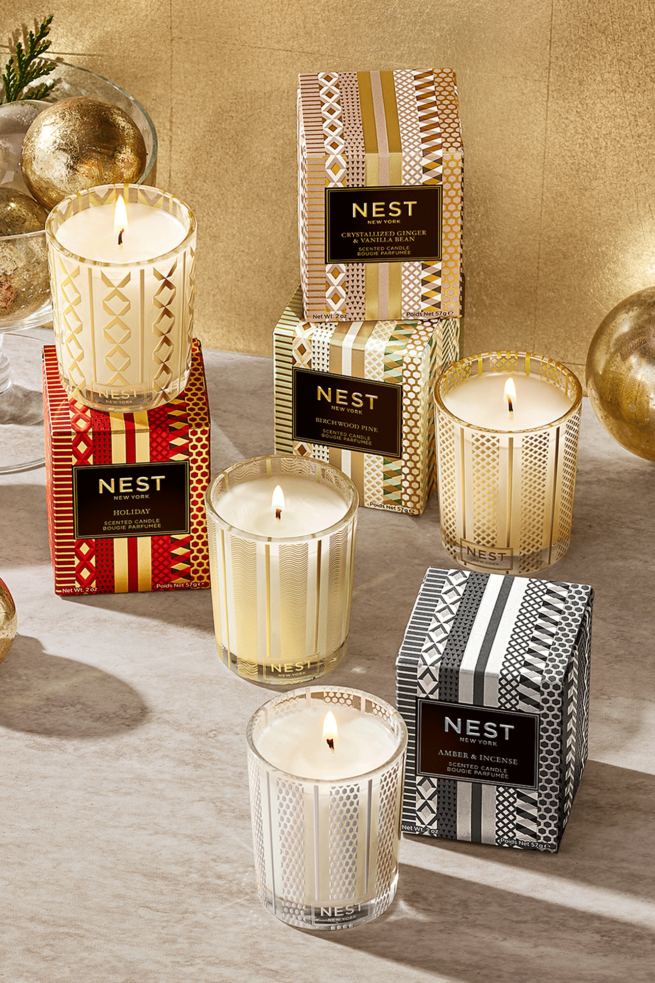 Birchwood & Pine Votive Candle
