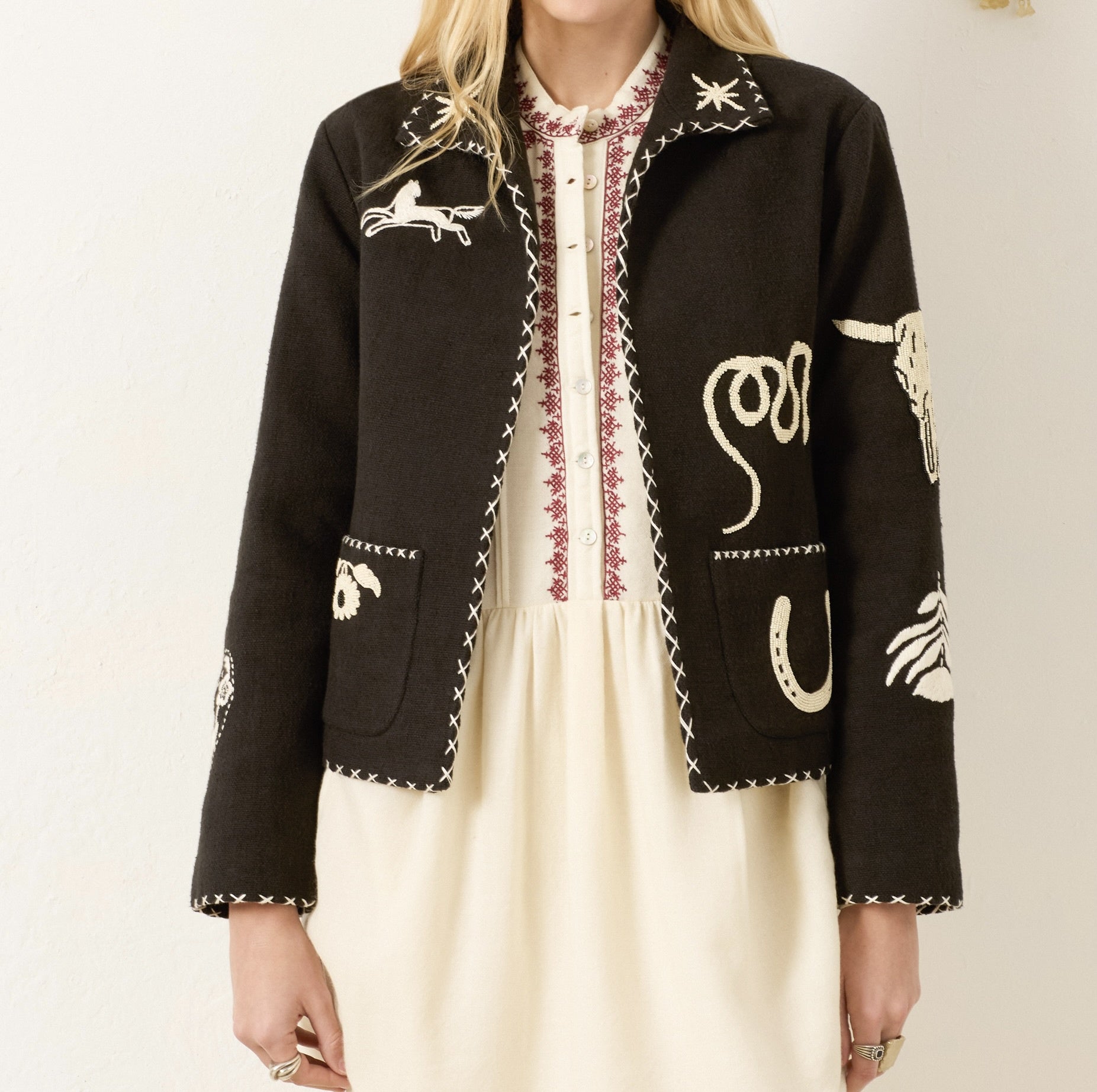 Francis Noir Tattoo Jacket