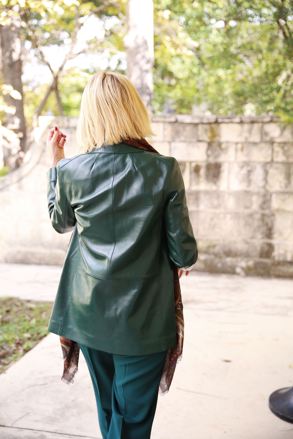 Flap Pocket Single Button Blazer