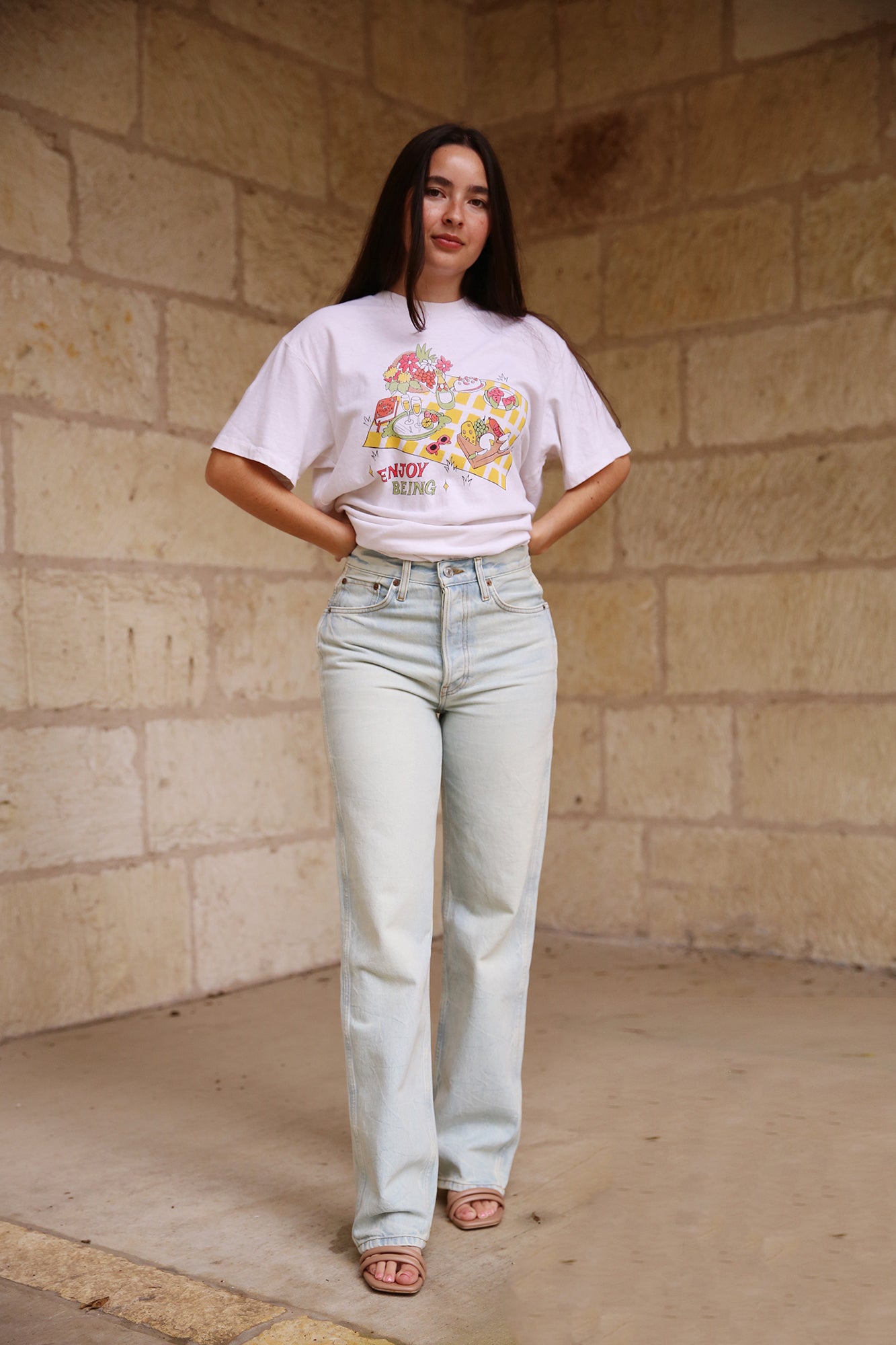 90S High Rise Loose Ranch Water