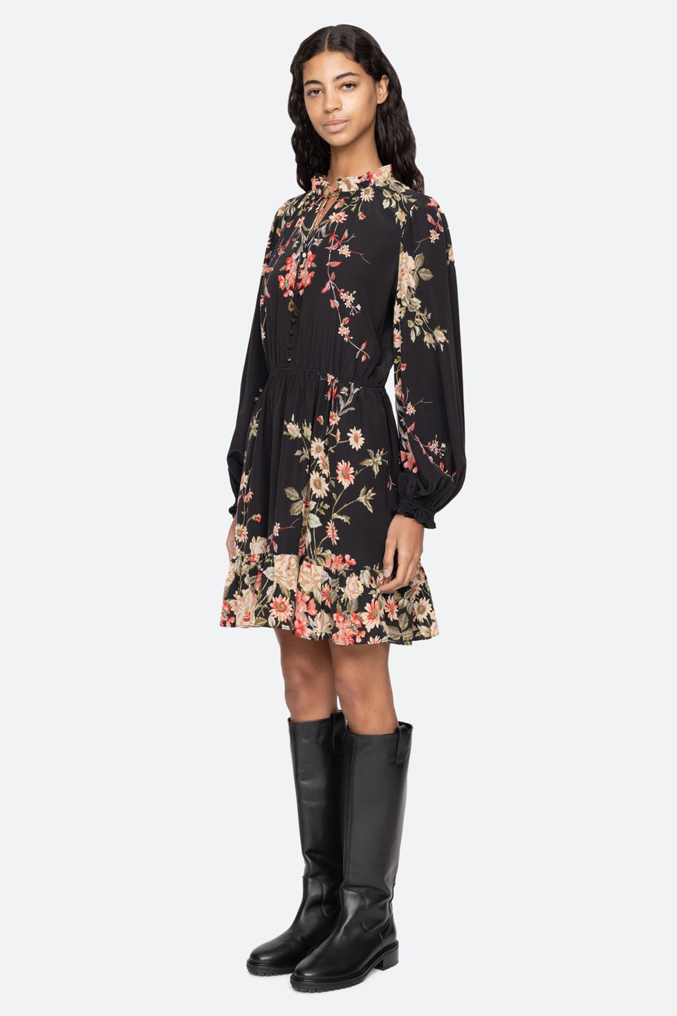 Jolie Print Mini Dress