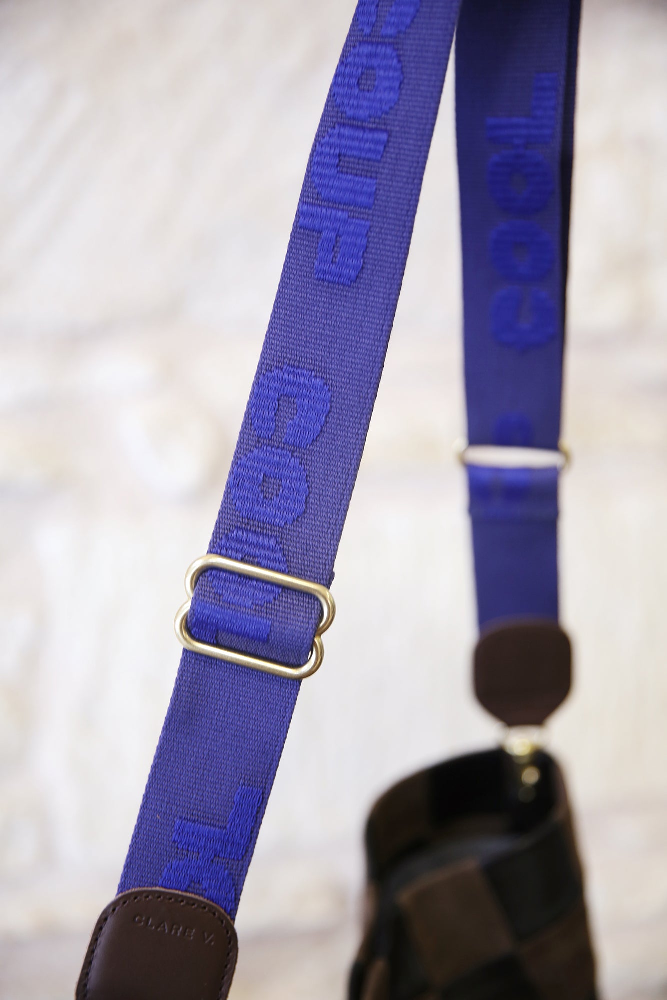Adjustable Crossbody Strap Navy W/Beaucoup Cool