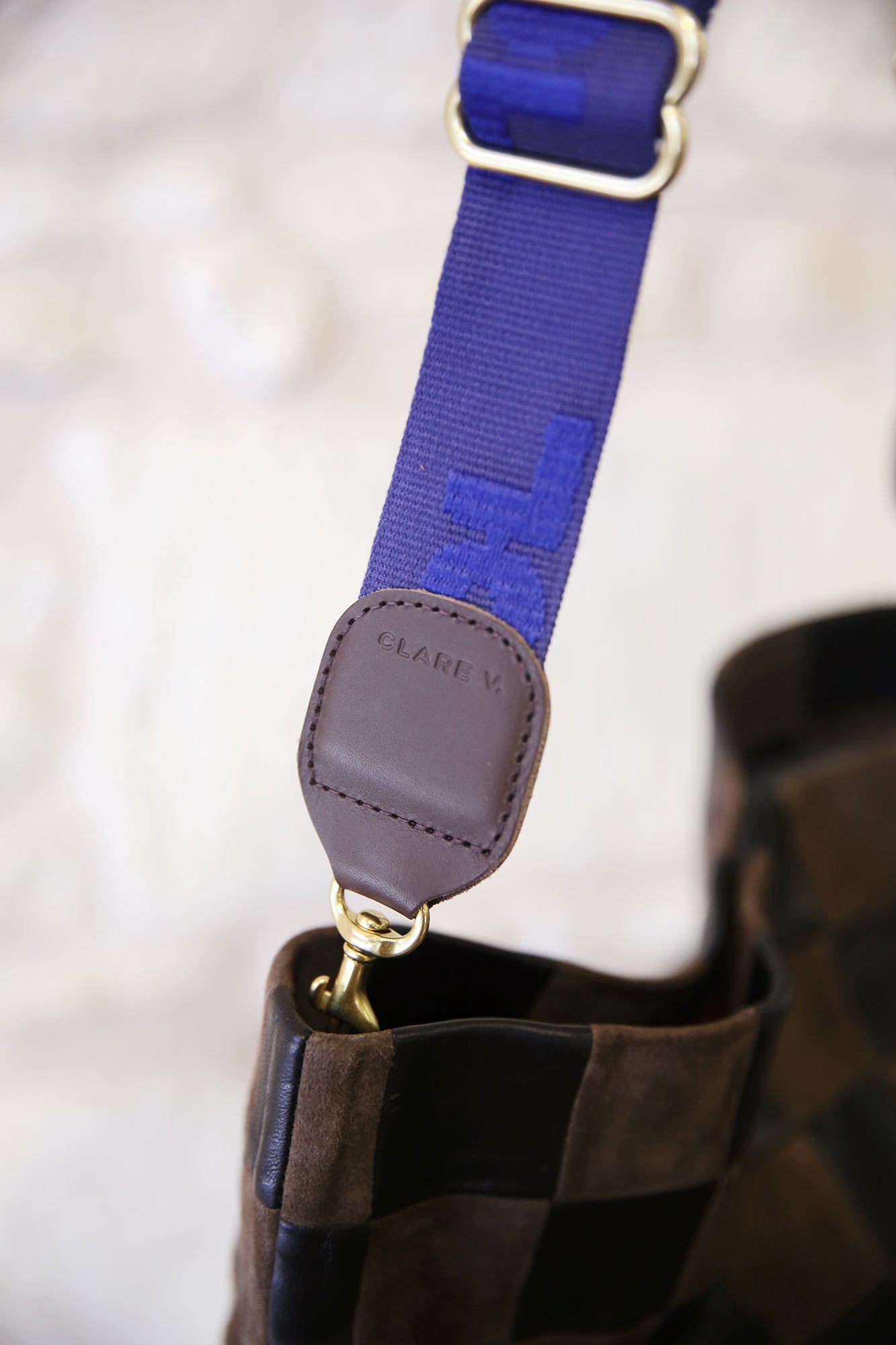 Adjustable Crossbody Strap Navy W/Beaucoup Cool