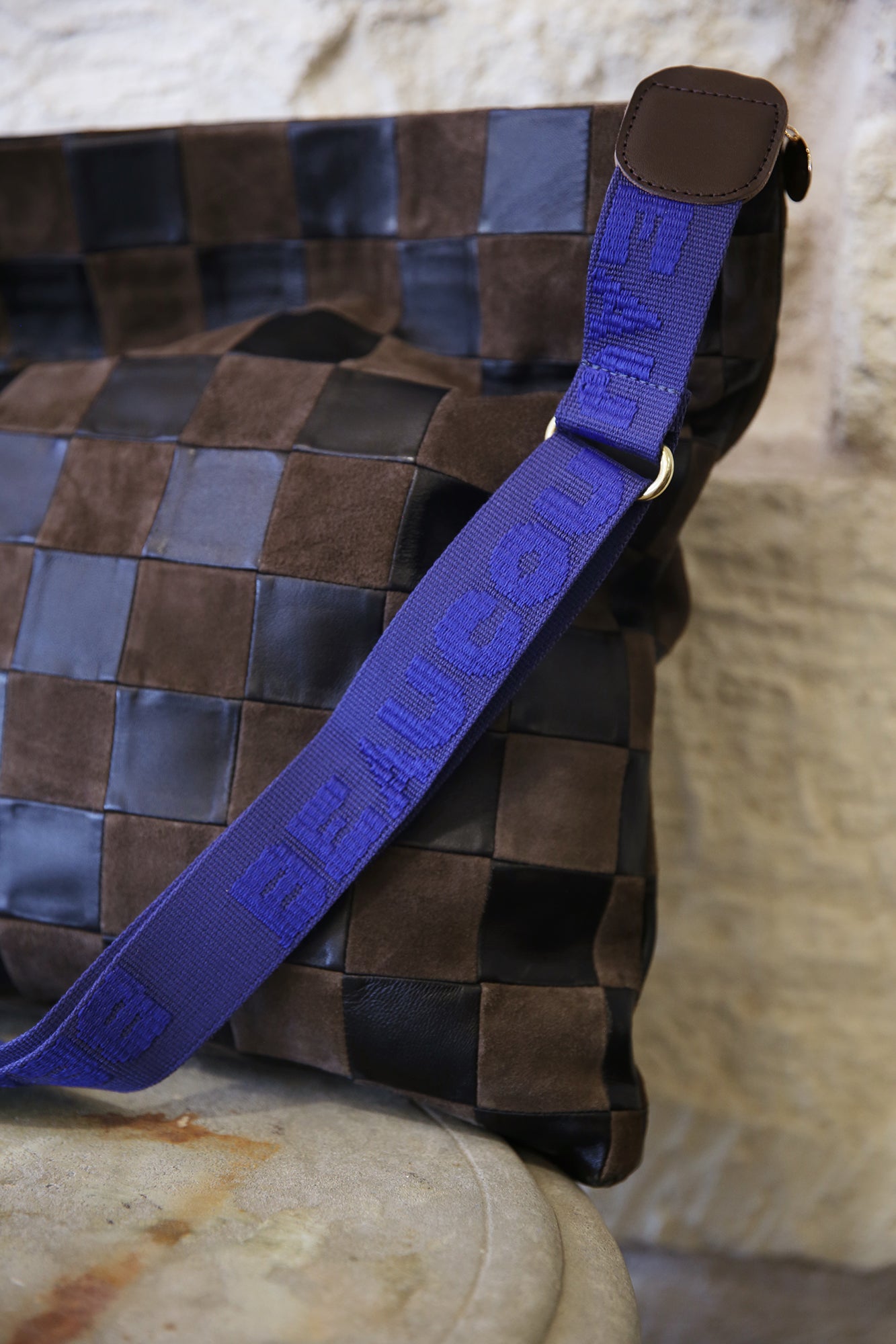 Adjustable Crossbody Strap Navy W/Beaucoup Cool