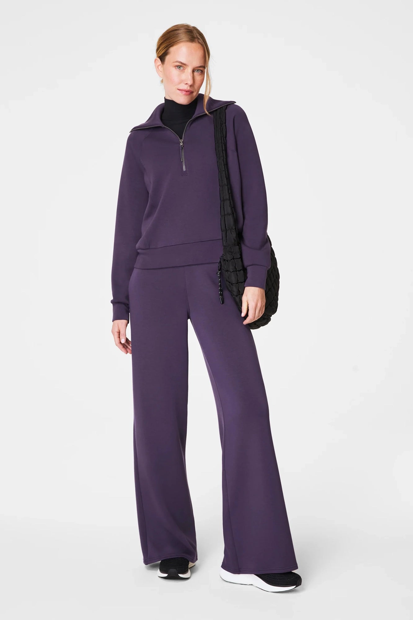 AirEssentials Half Zip Aubergine