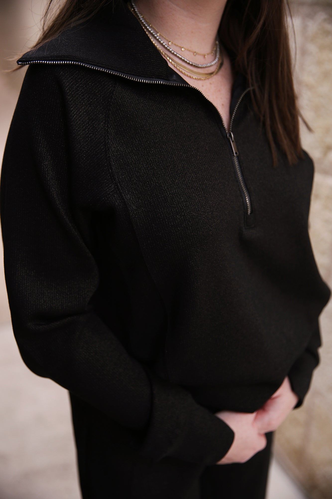 AirEssentials Shine Half Zip