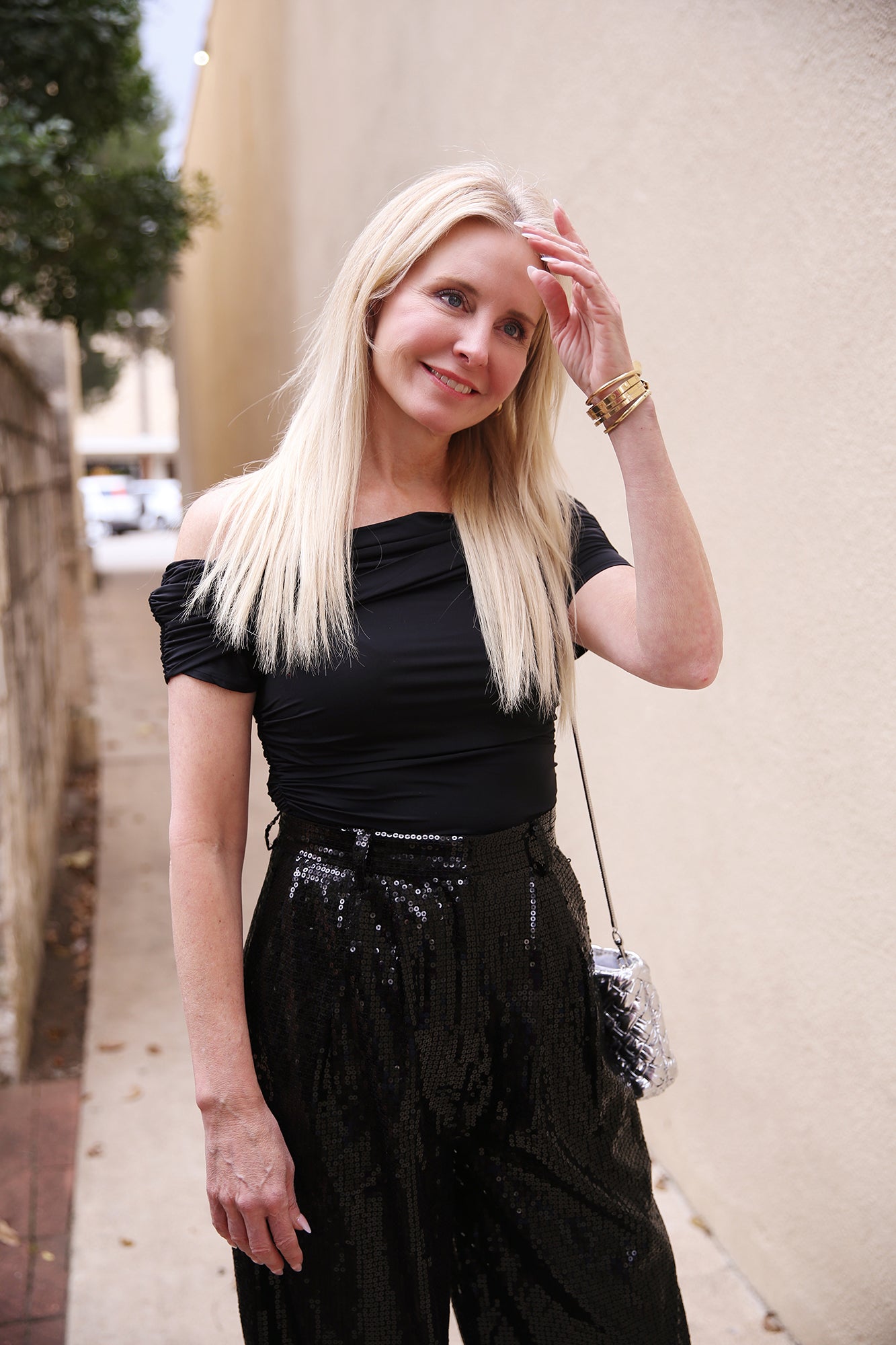 Alberti Jana Off-Shoulder Top