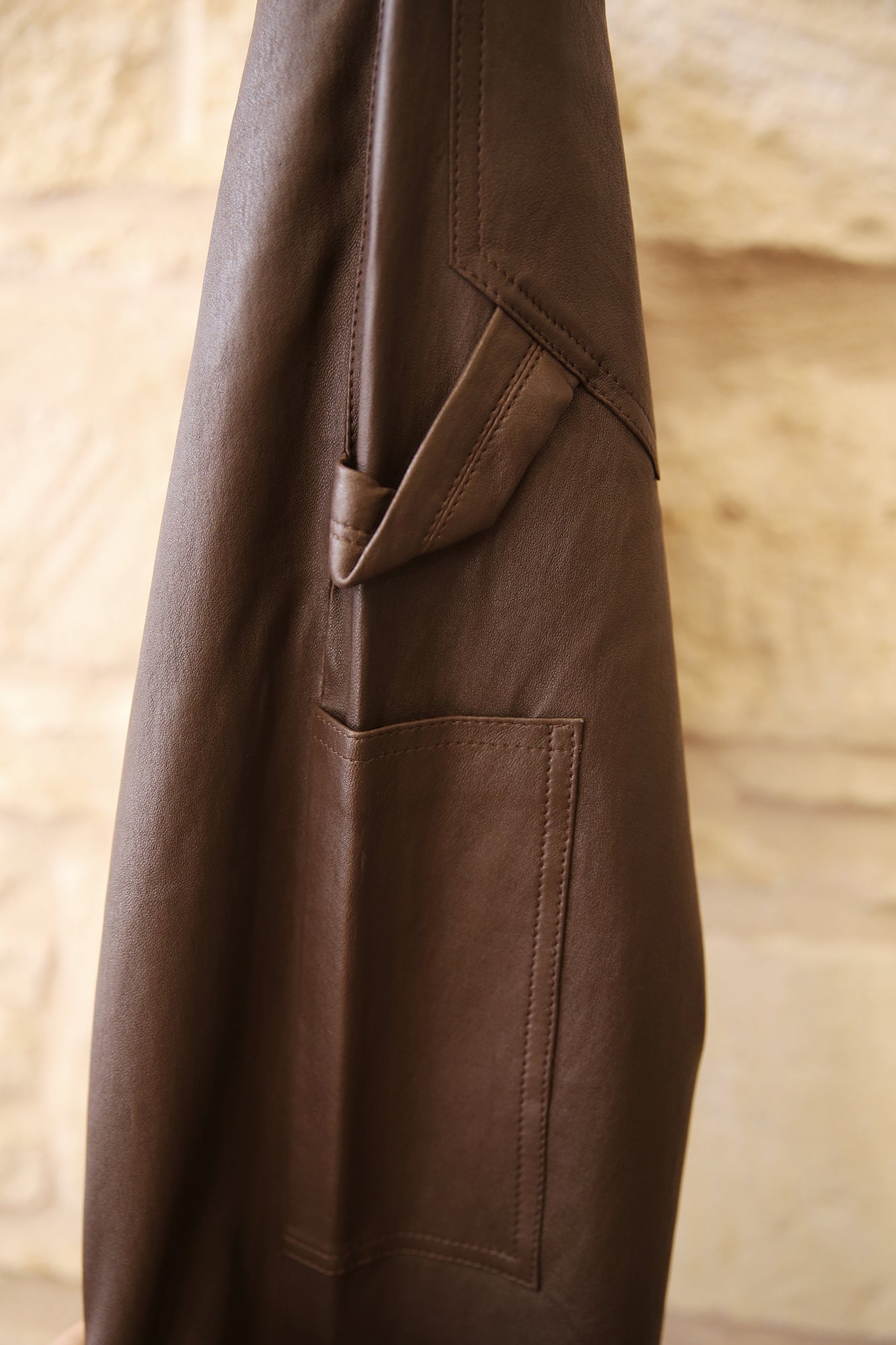 Americano Leather Carpenter Pants