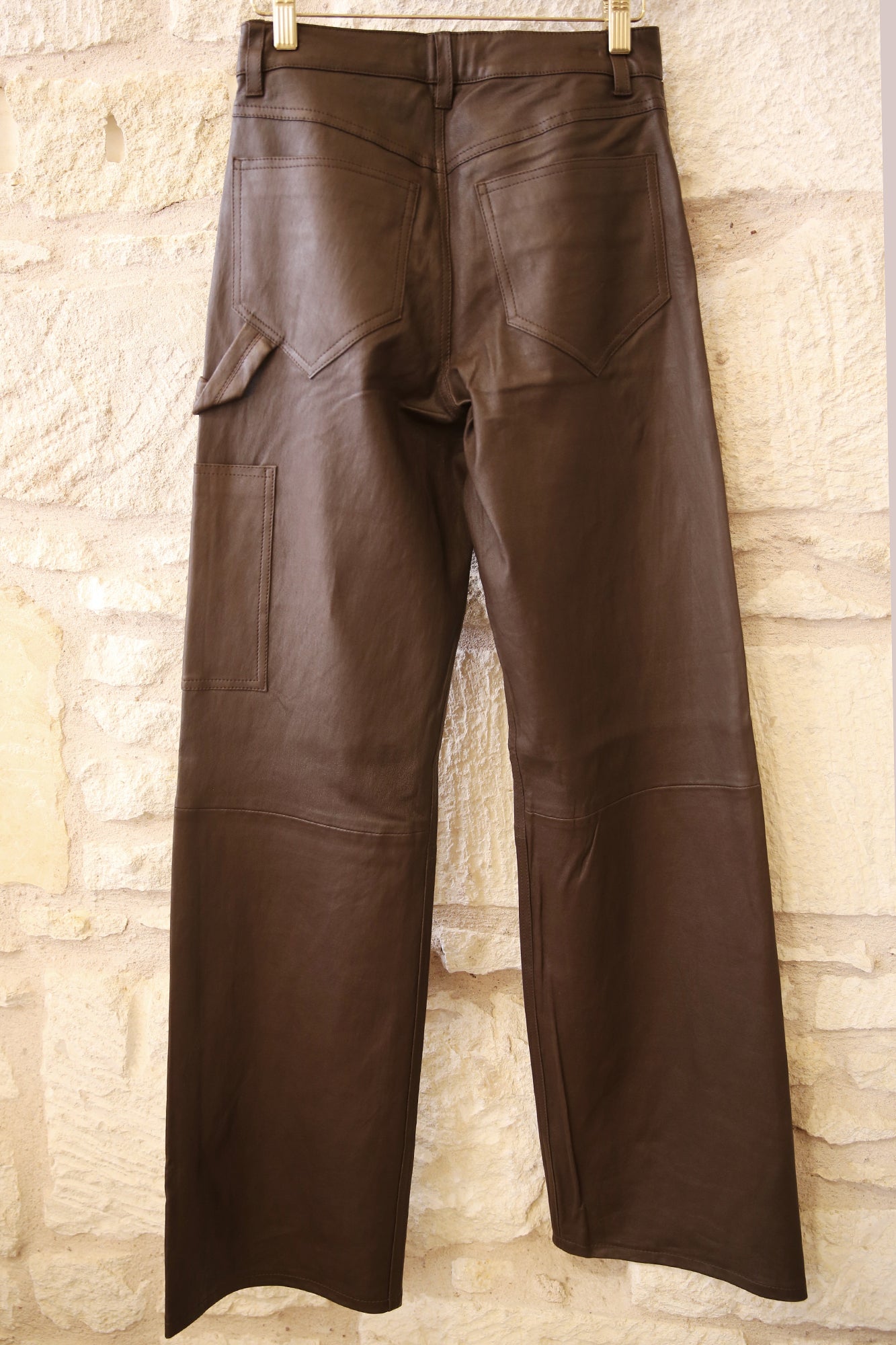 Americano Leather Carpenter Pants