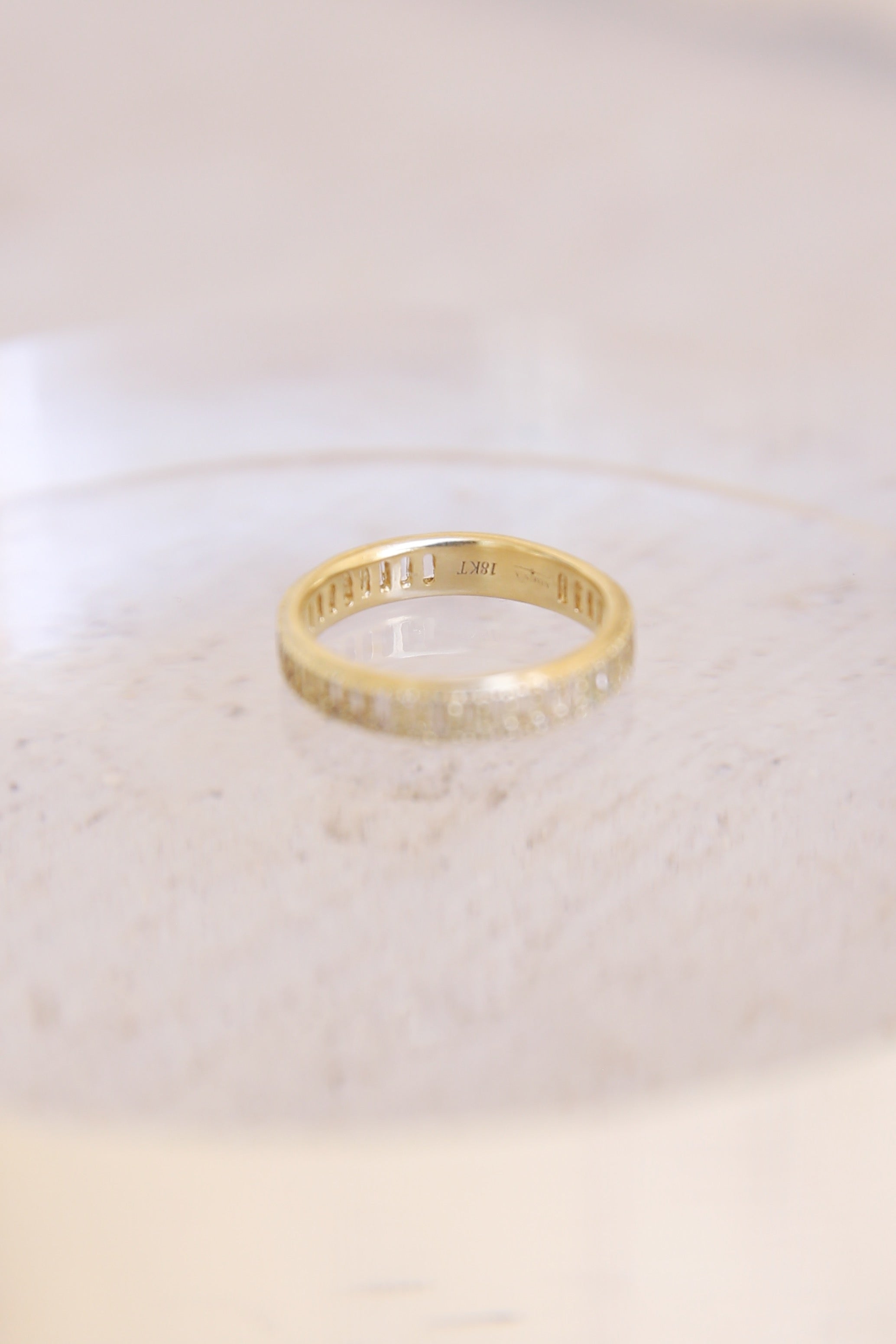 Baguette Stack Band Ring