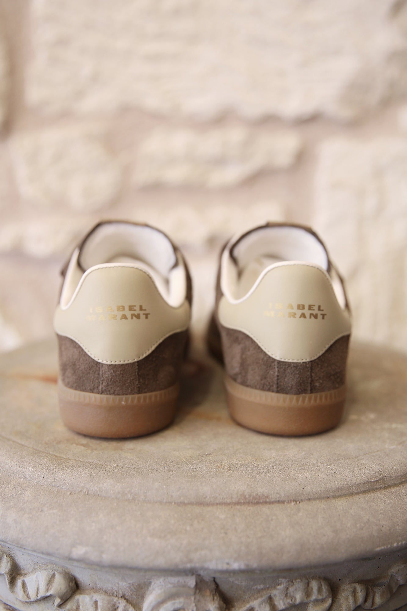 Beth Lot-Top Calfskin Leather Sneaker