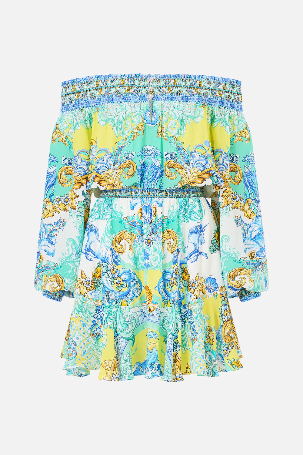 Off Shoulder Short Dress Dial Up The Tiles
