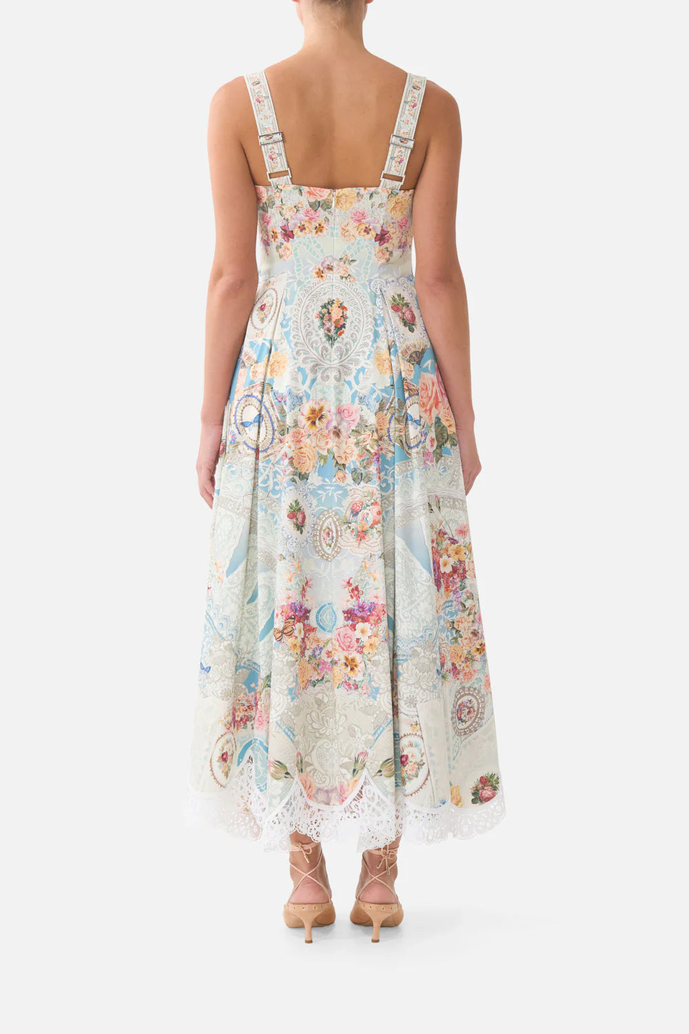Long Fit And Flare Dress A Taste For Lace