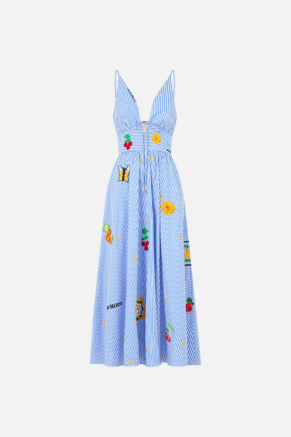 Waistband Dress With Tie Detail Magic Of The Mercado