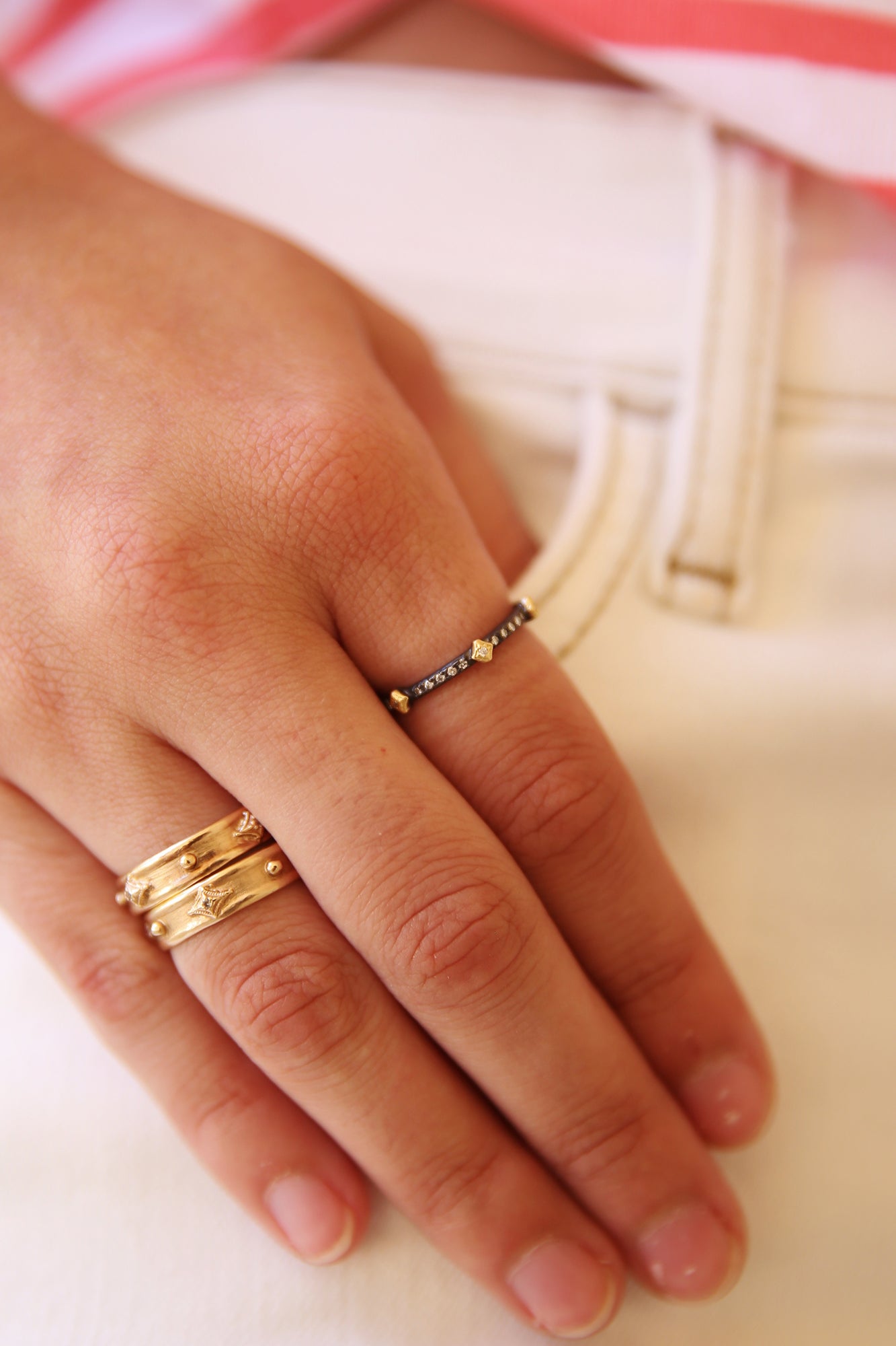 Crivelli Stack Band Ring